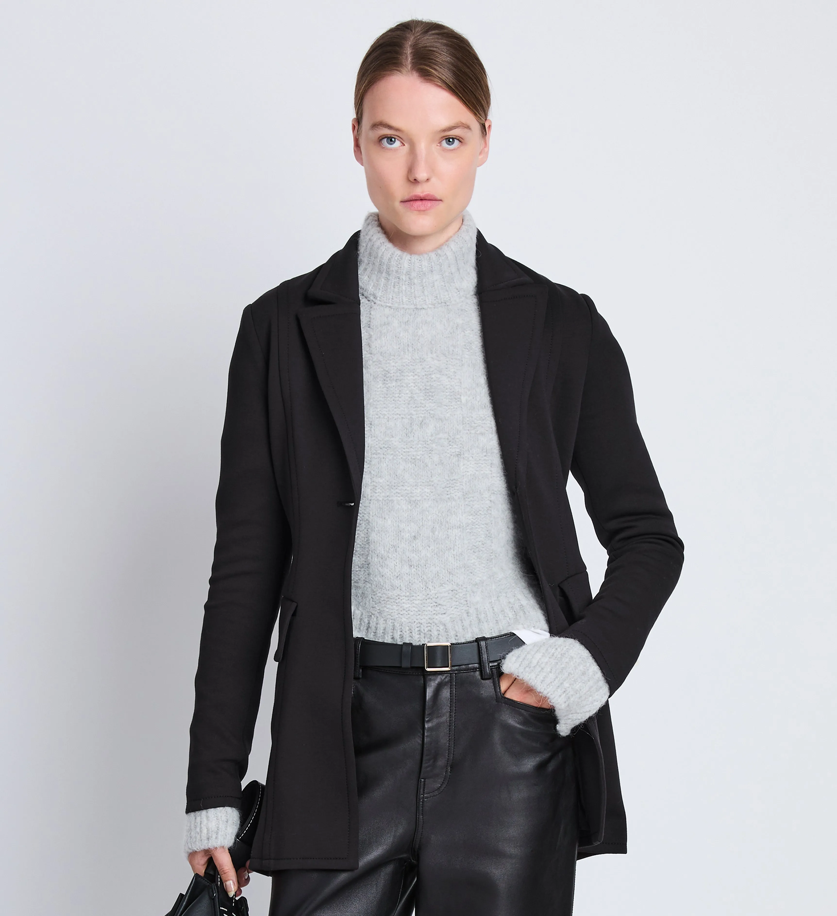Margot Blazer in Jersey Suiting sold by Proenza Schouler product image thumbnail 2