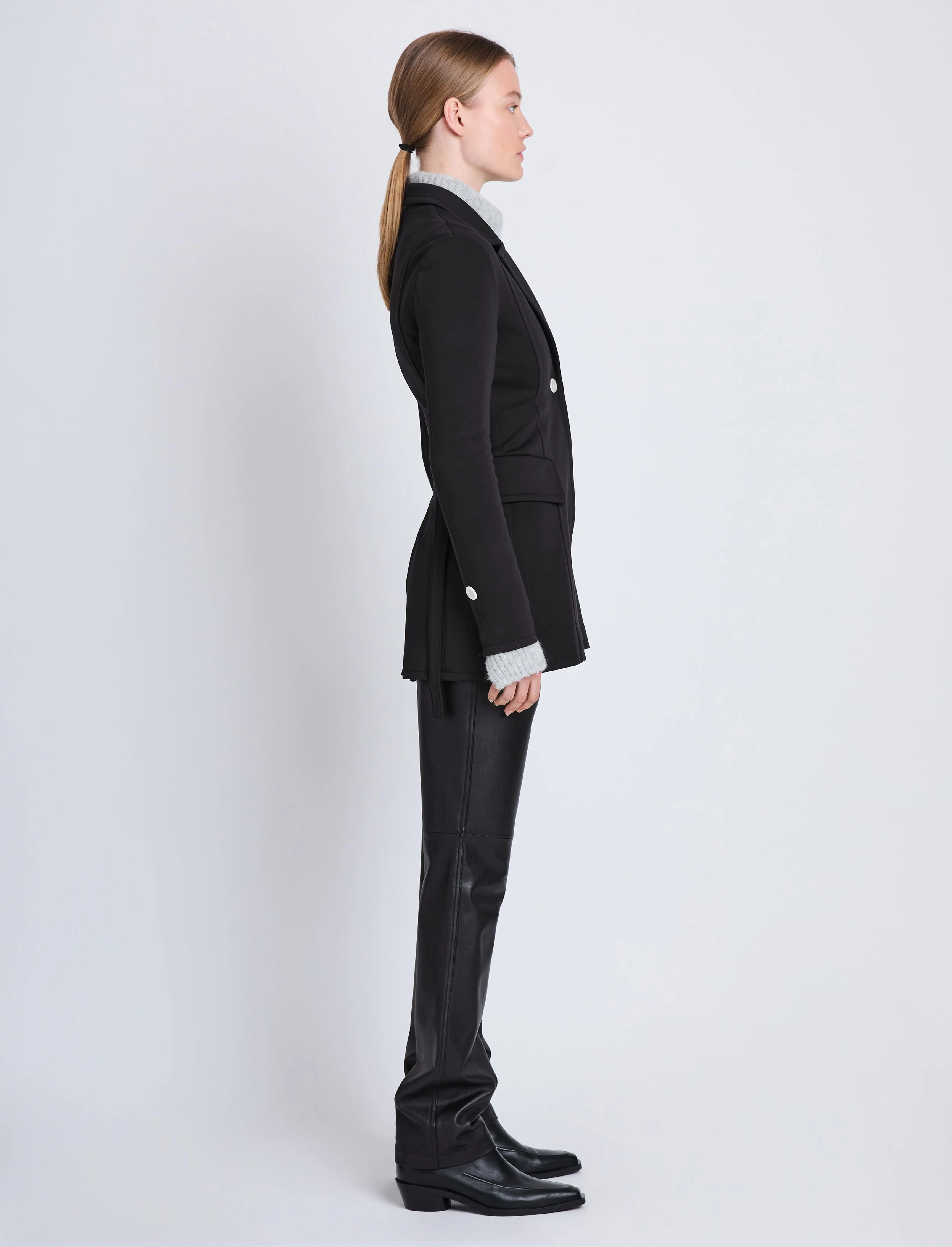 Margot Blazer in Jersey Suiting sold by Proenza Schouler product image thumbnail 4