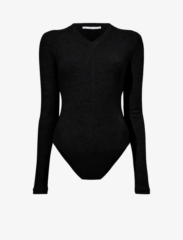 Delaney Bodysuit in Brushed Rib made by Proenza Schouler