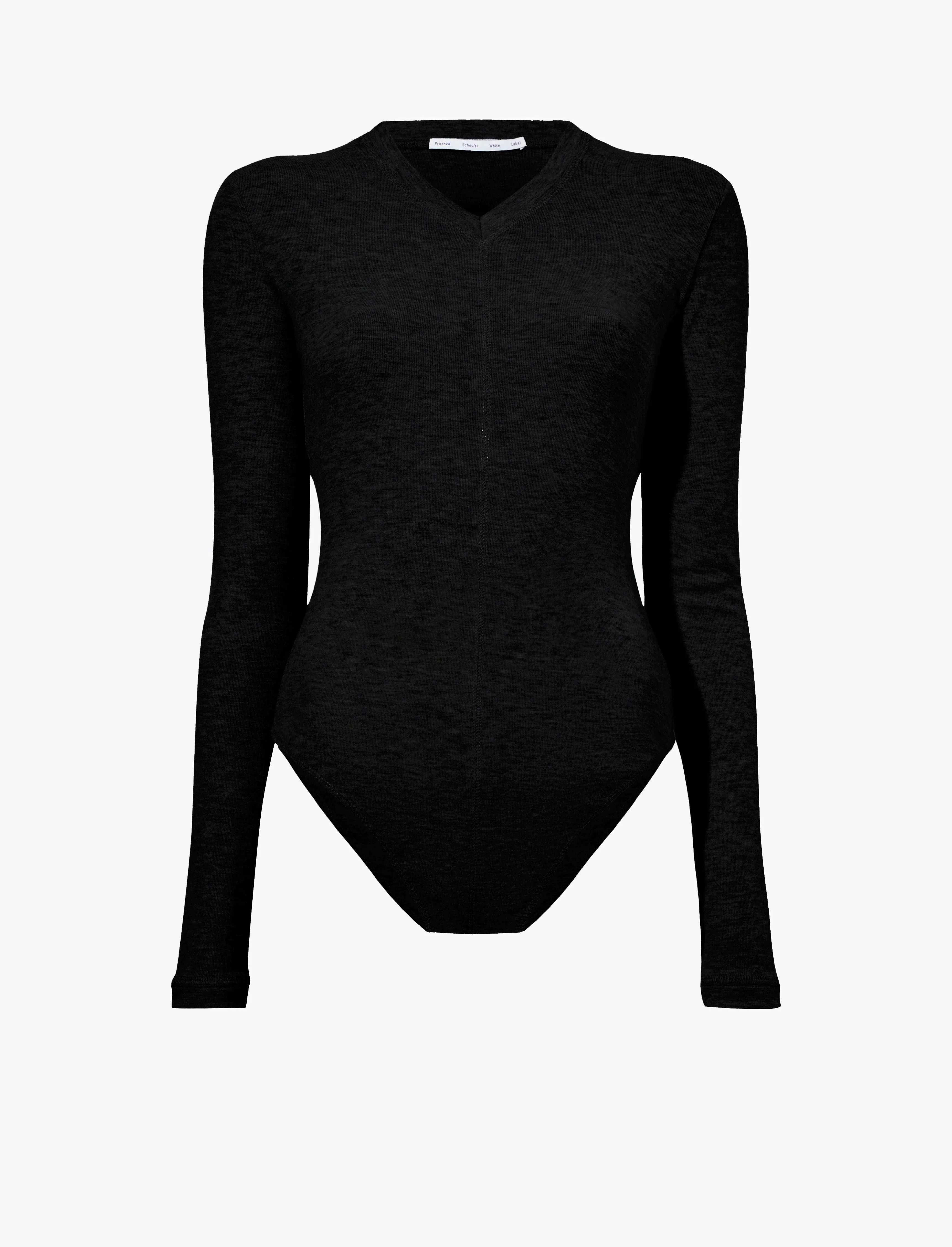 Delaney Bodysuit in Brushed Rib sold by Proenza Schouler