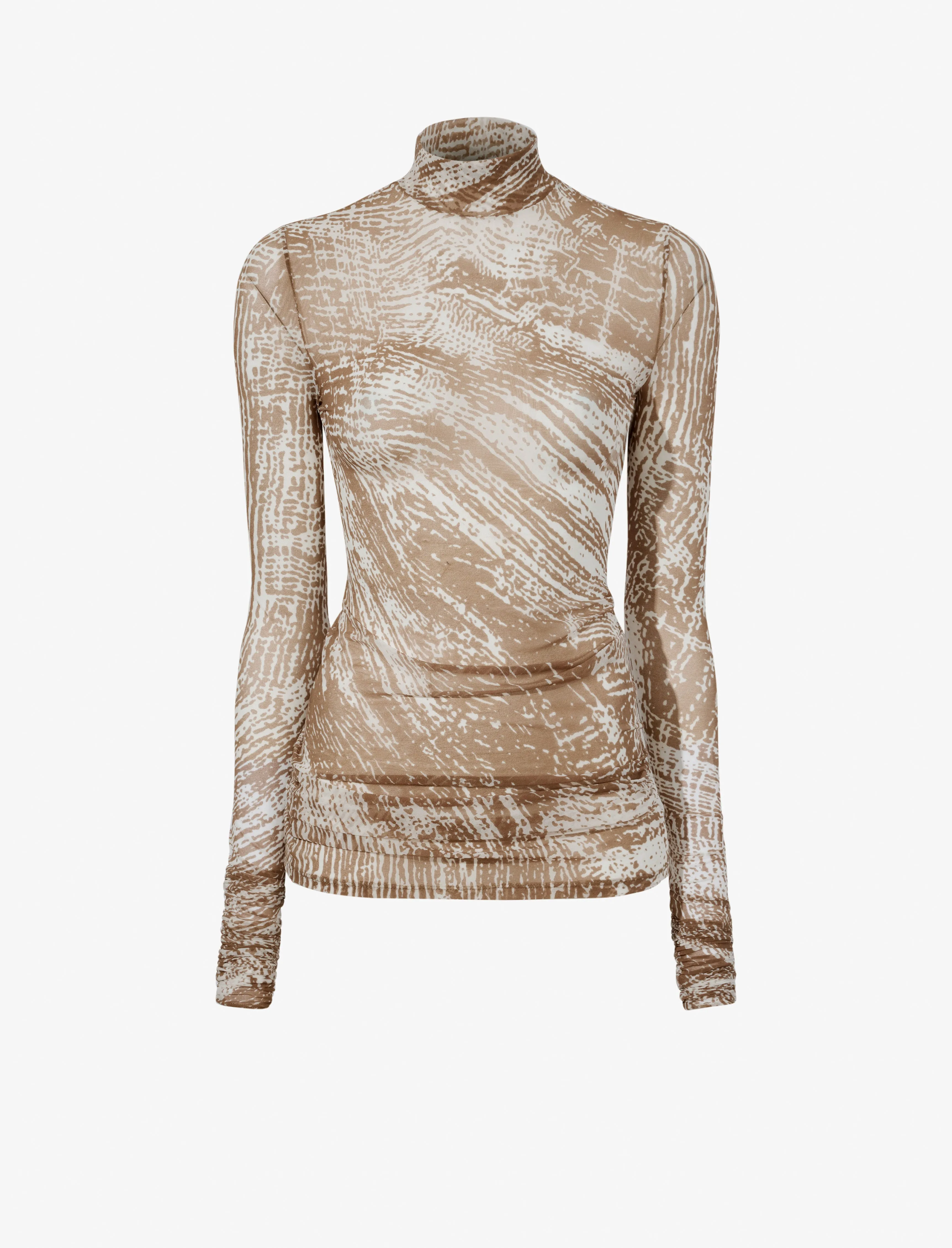 Rio Top in Printed Tulle Jersey sold by Proenza Schouler