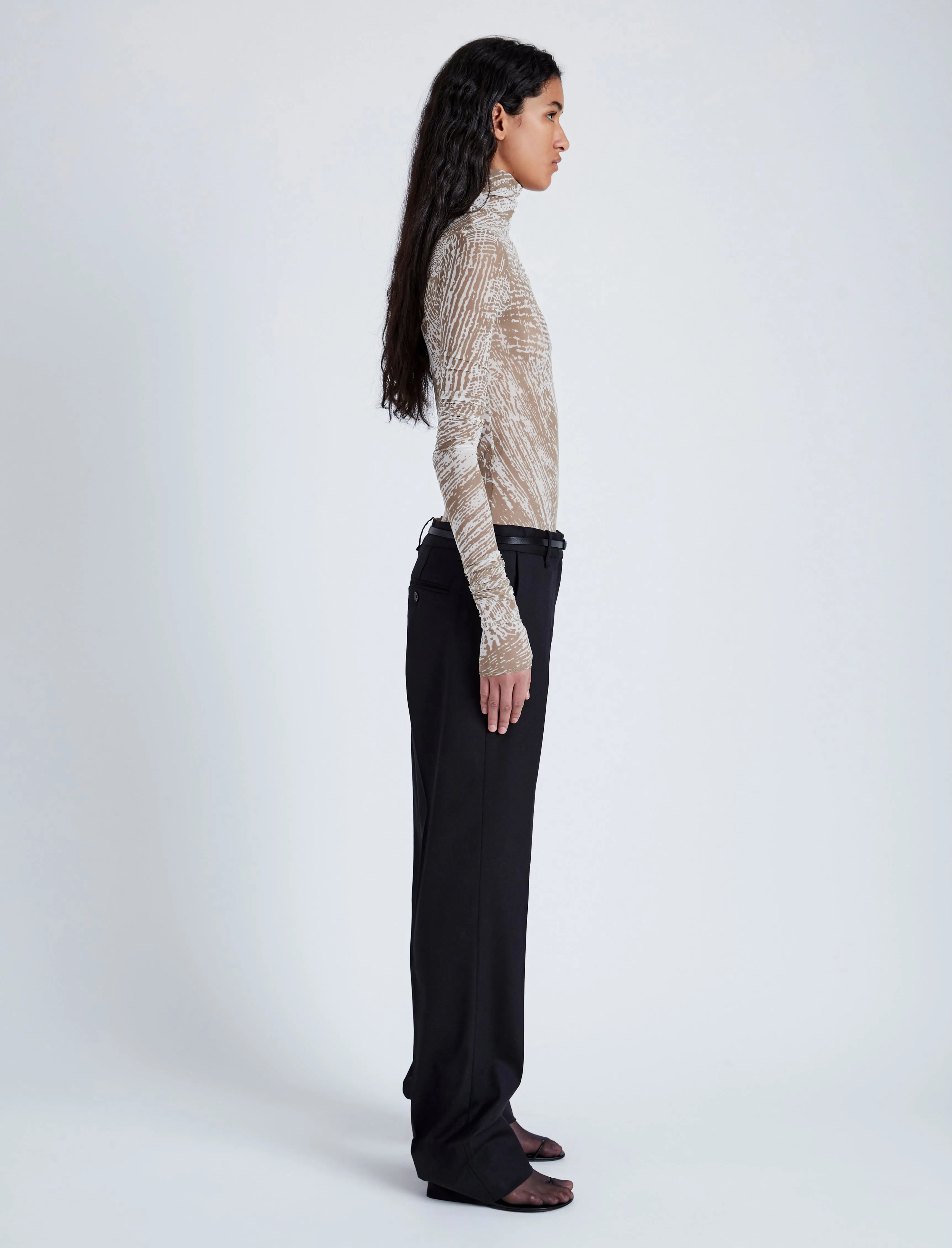 Rio Top in Printed Tulle Jersey sold by Proenza Schouler product image thumbnail 4