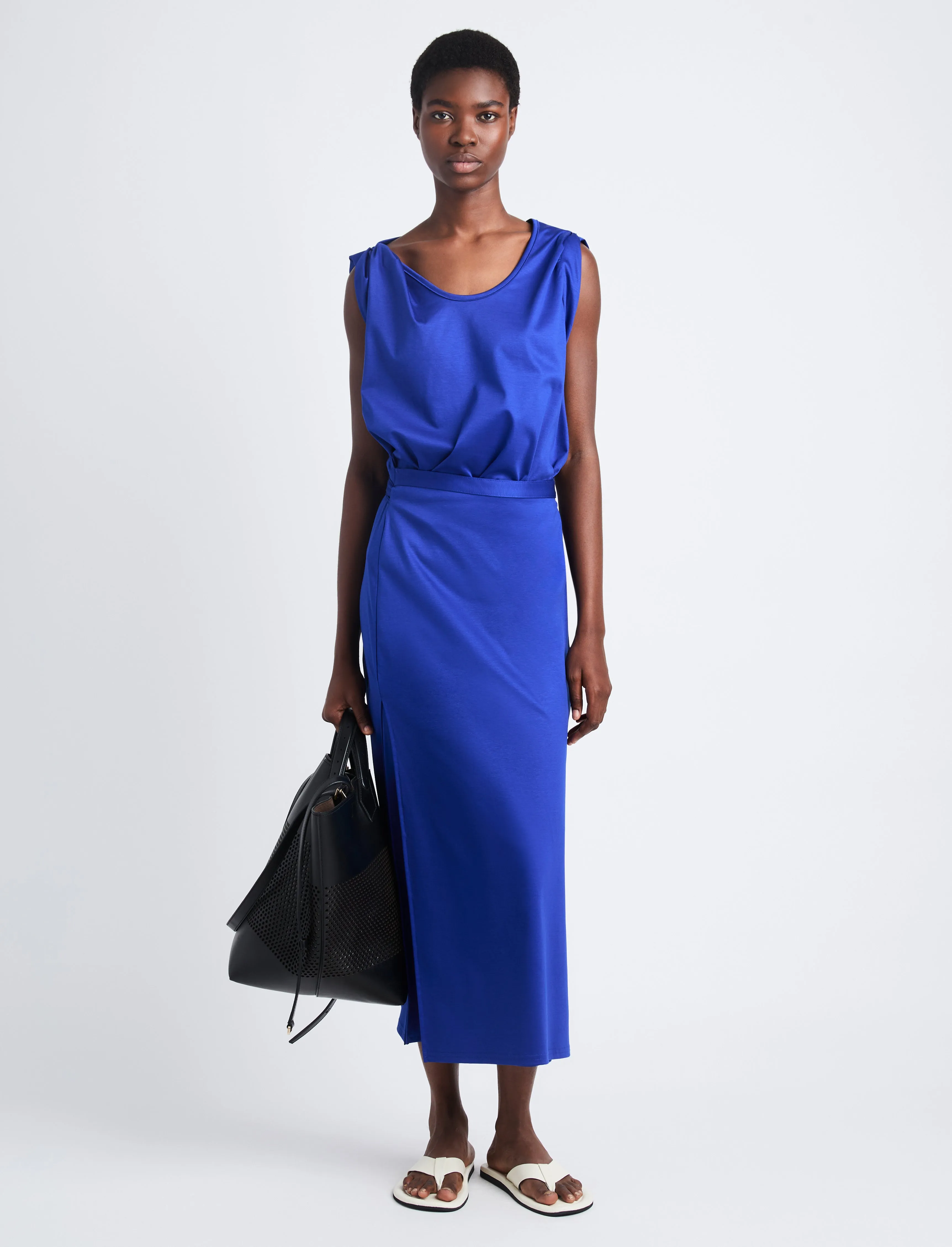 Lynn Dress in Eco Cotton Jersey sold by Proenza Schouler product image thumbnail 2
