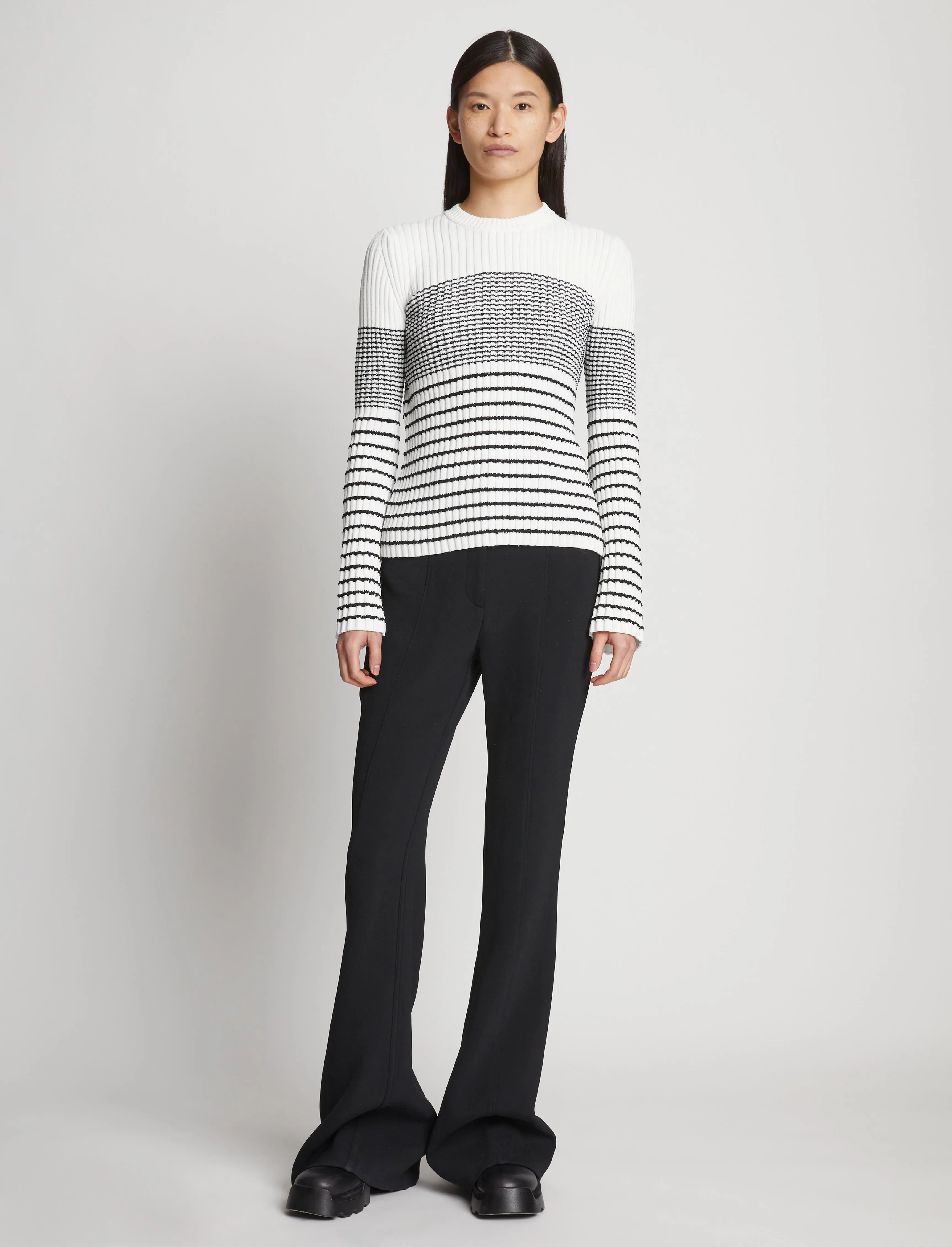 Boucle Mini Stripe Sweater sold by Proenza Schouler product image thumbnail 3