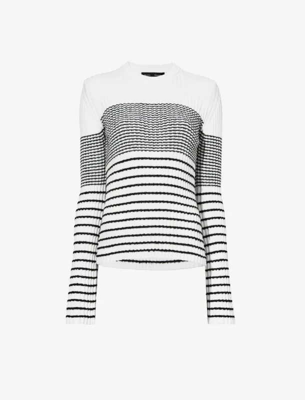 Boucle Mini Stripe Sweater sold by Proenza Schouler