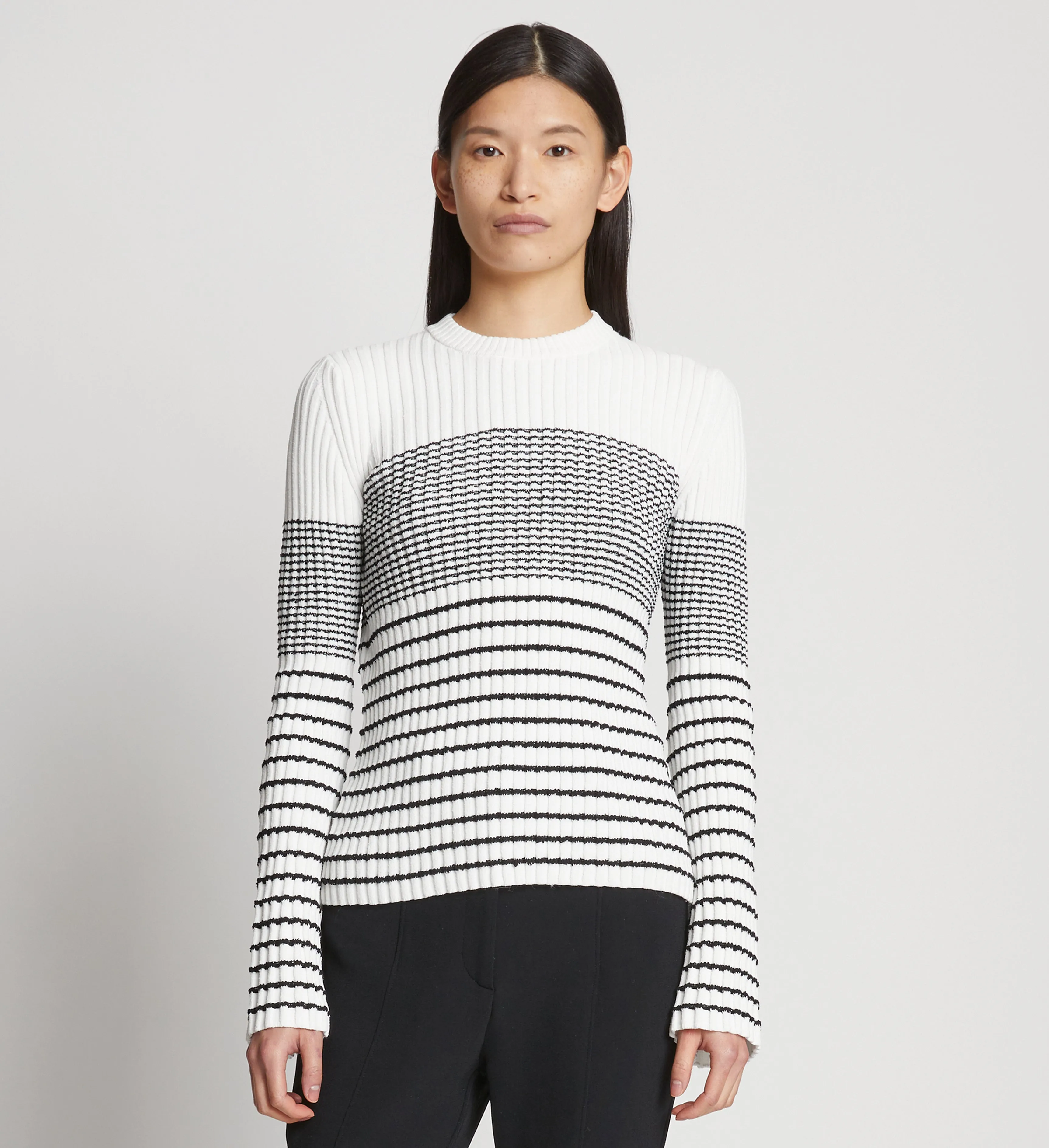 Boucle Mini Stripe Sweater sold by Proenza Schouler product image thumbnail 2