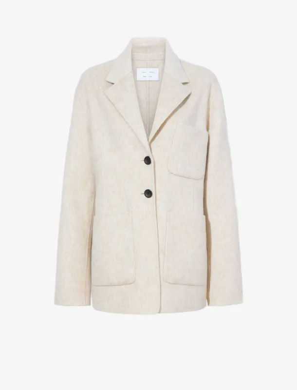 Amalia Jacket in Double Face Wool sold by Proenza Schouler