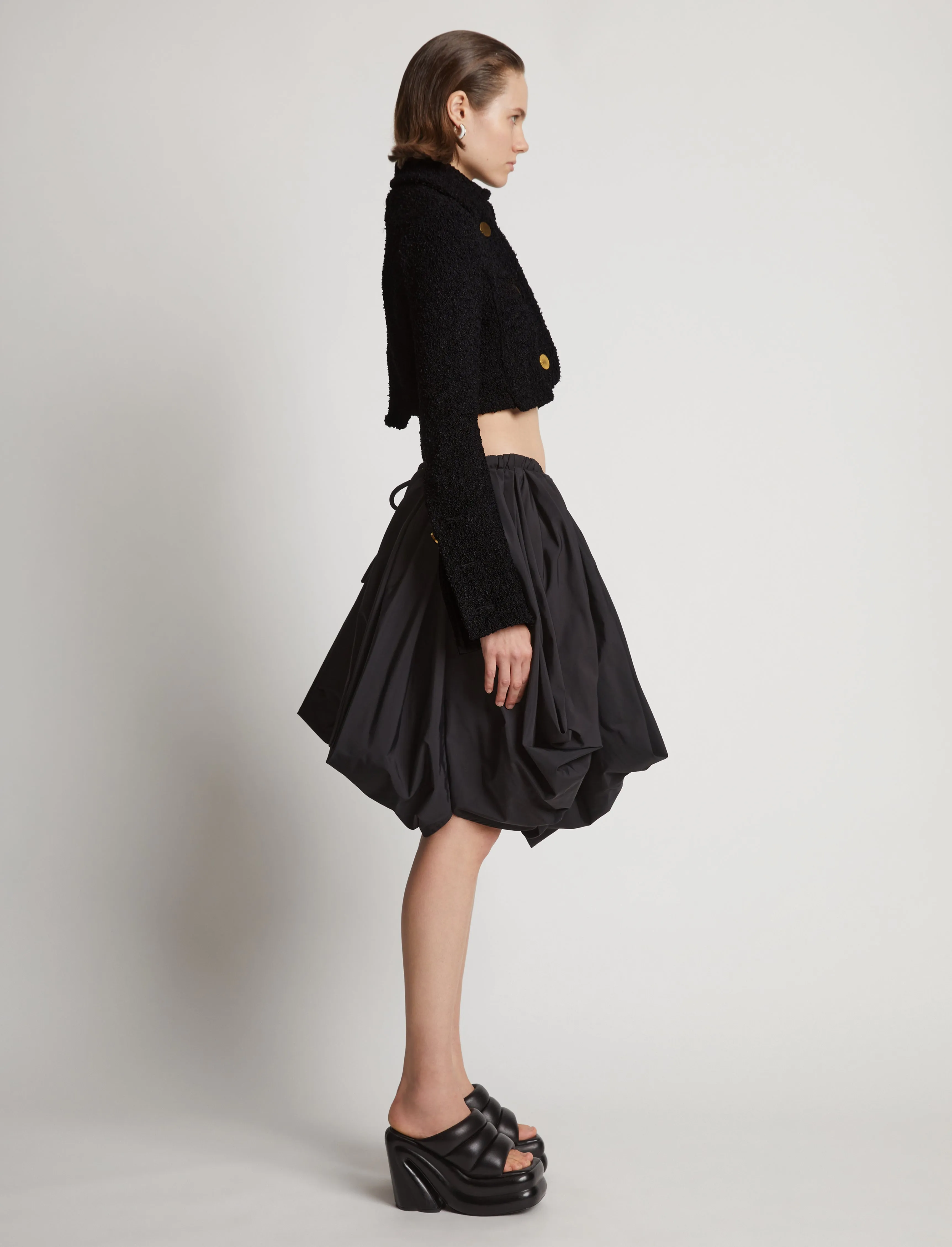 Boucle Tweed Crop Jacket sold by Proenza Schouler product image thumbnail 4