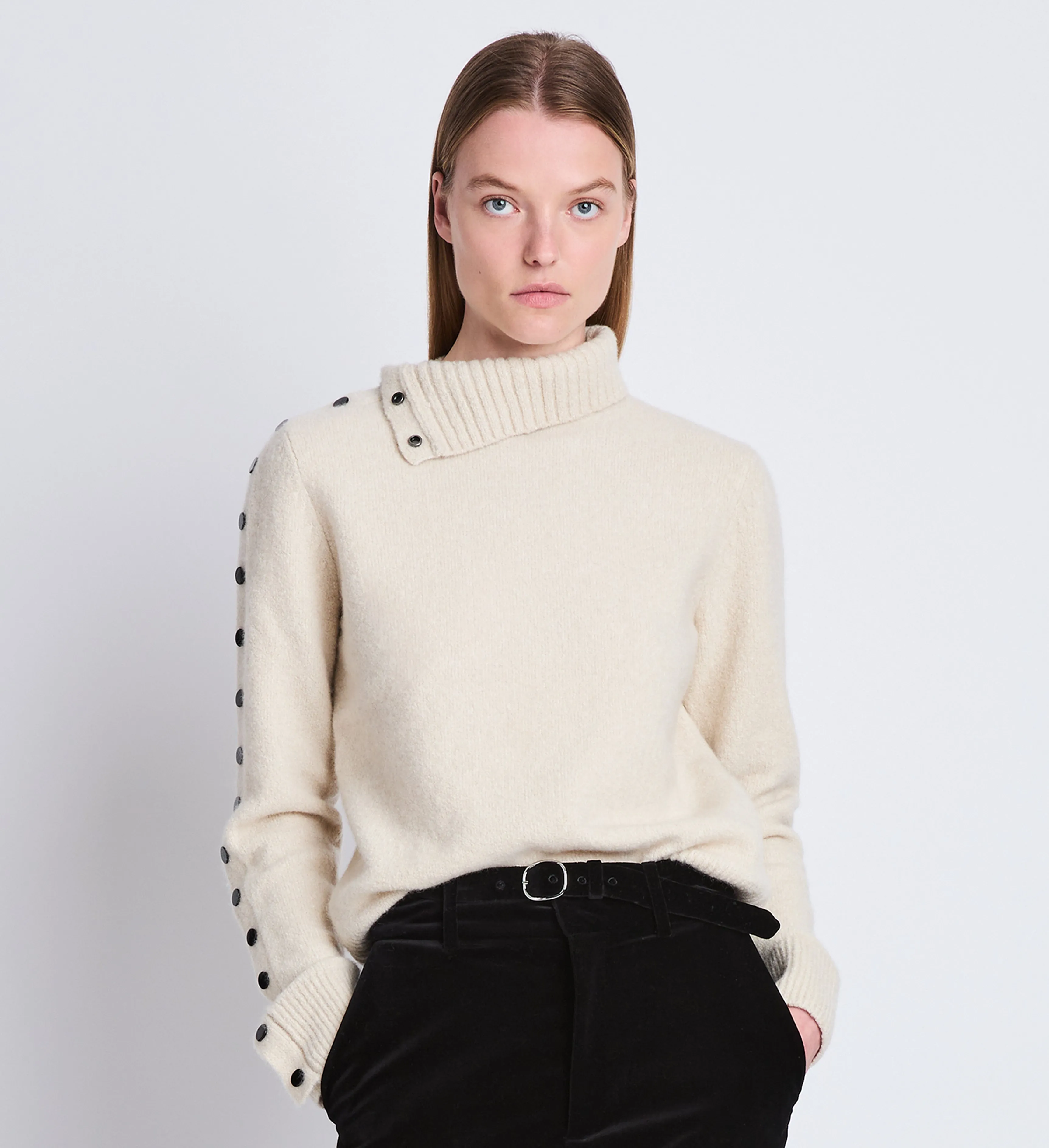 Camilla Sweater in Lofty Eco Cashmere sold by Proenza Schouler product image thumbnail 2