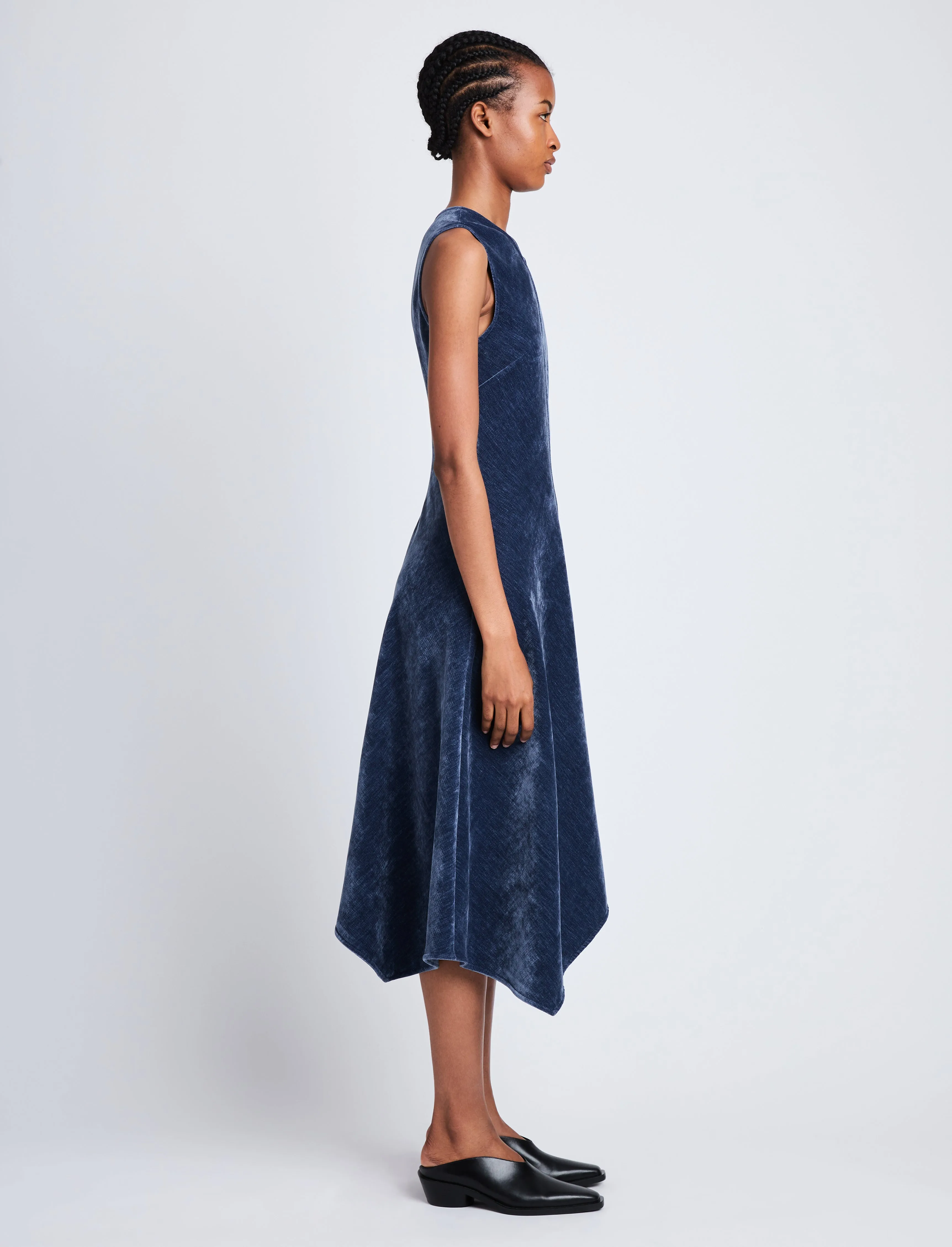 Layla Knit Dress in Chenille sold by Proenza Schouler product image thumbnail 3