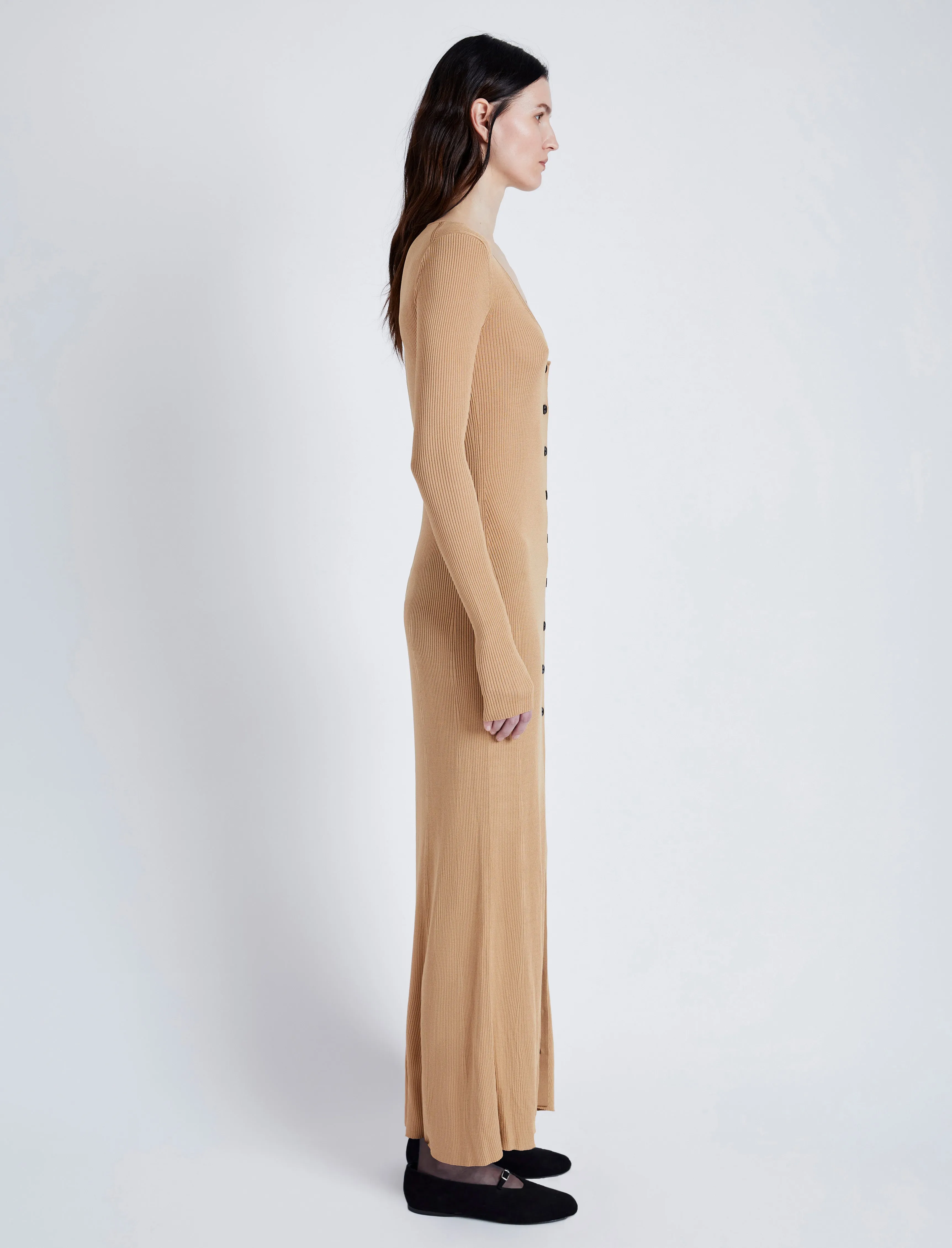 Athena Dress in Silk Viscose sold by Proenza Schouler product image thumbnail 3