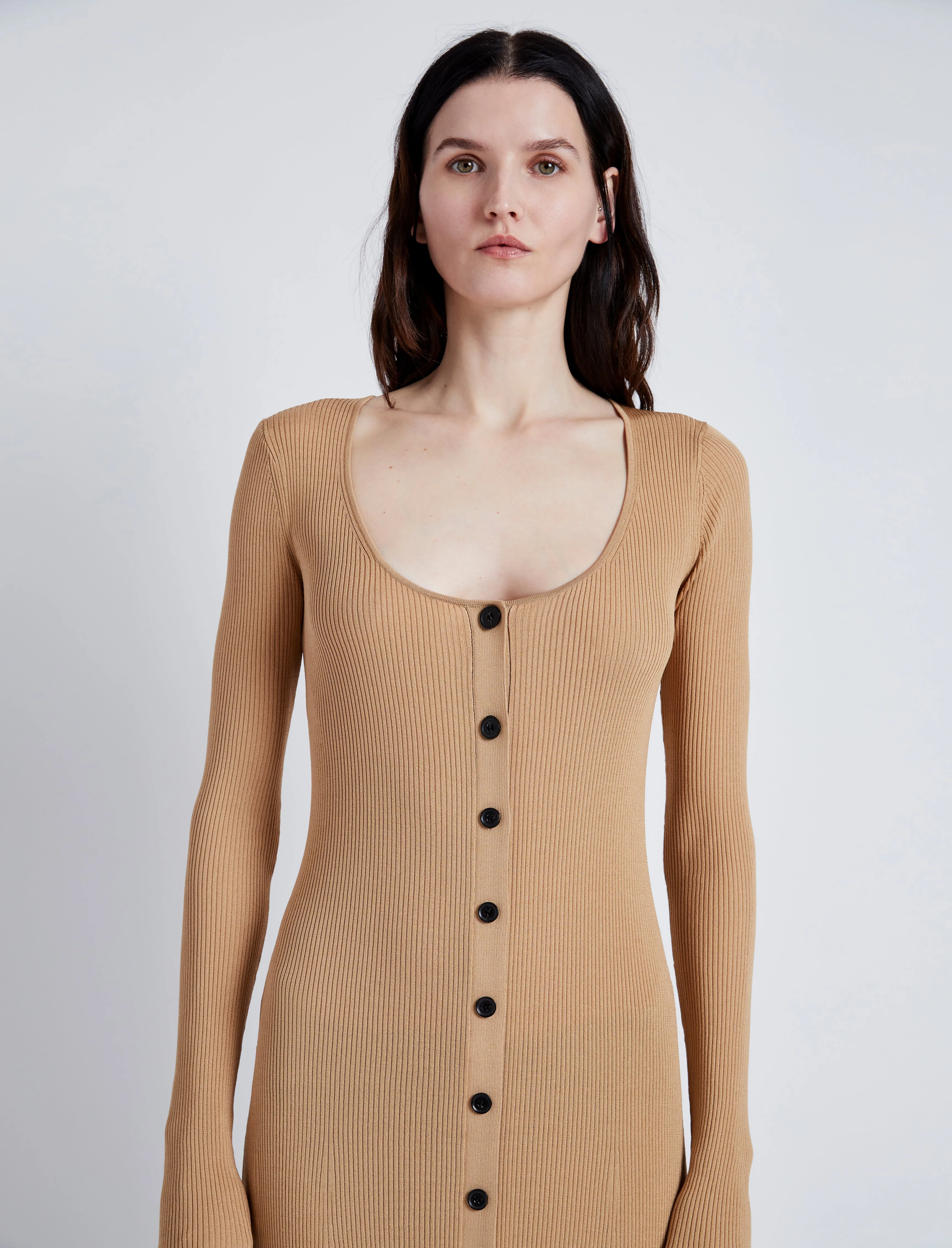 Athena Dress in Silk Viscose sold by Proenza Schouler product image thumbnail 5