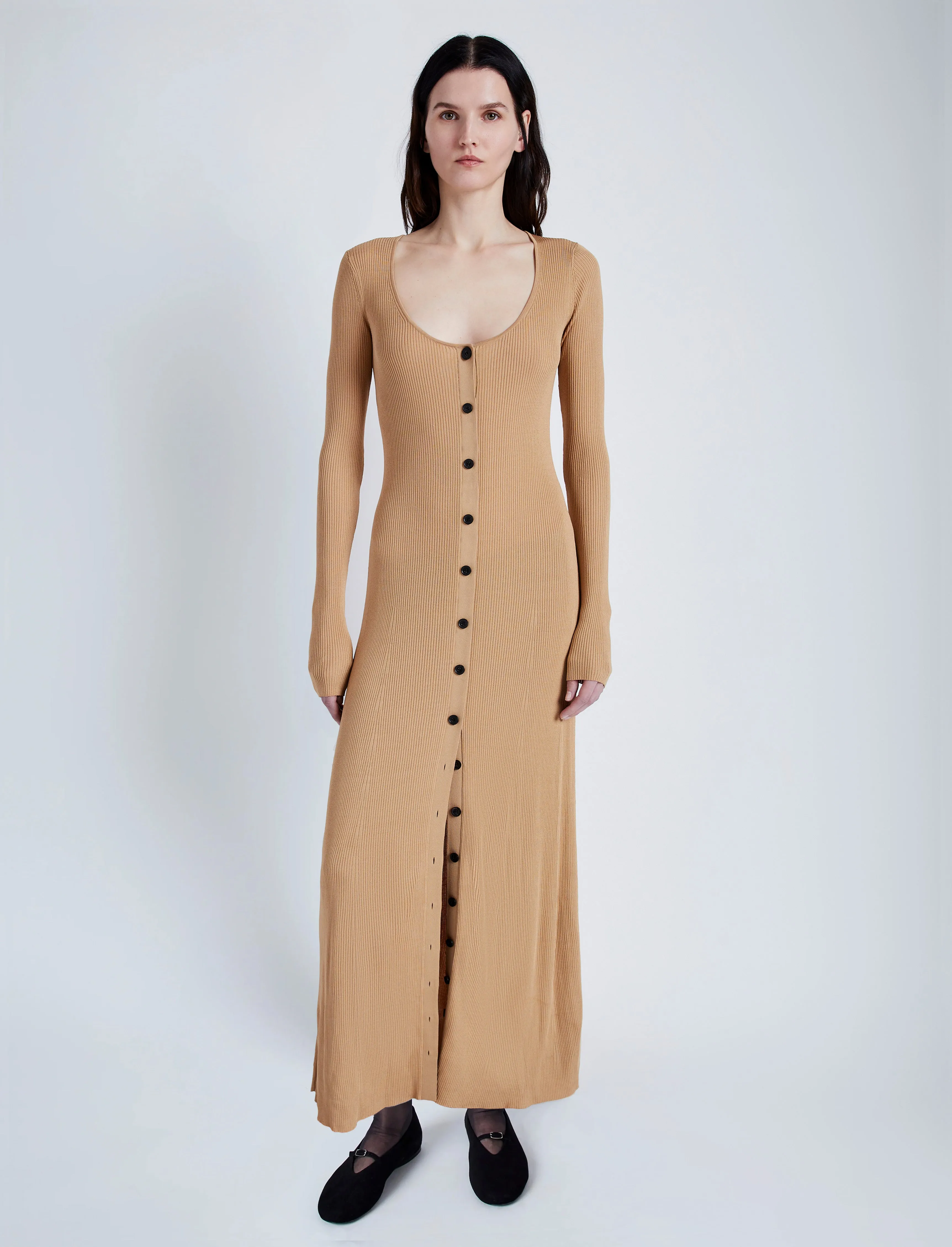 Athena Dress in Silk Viscose sold by Proenza Schouler product image thumbnail 2
