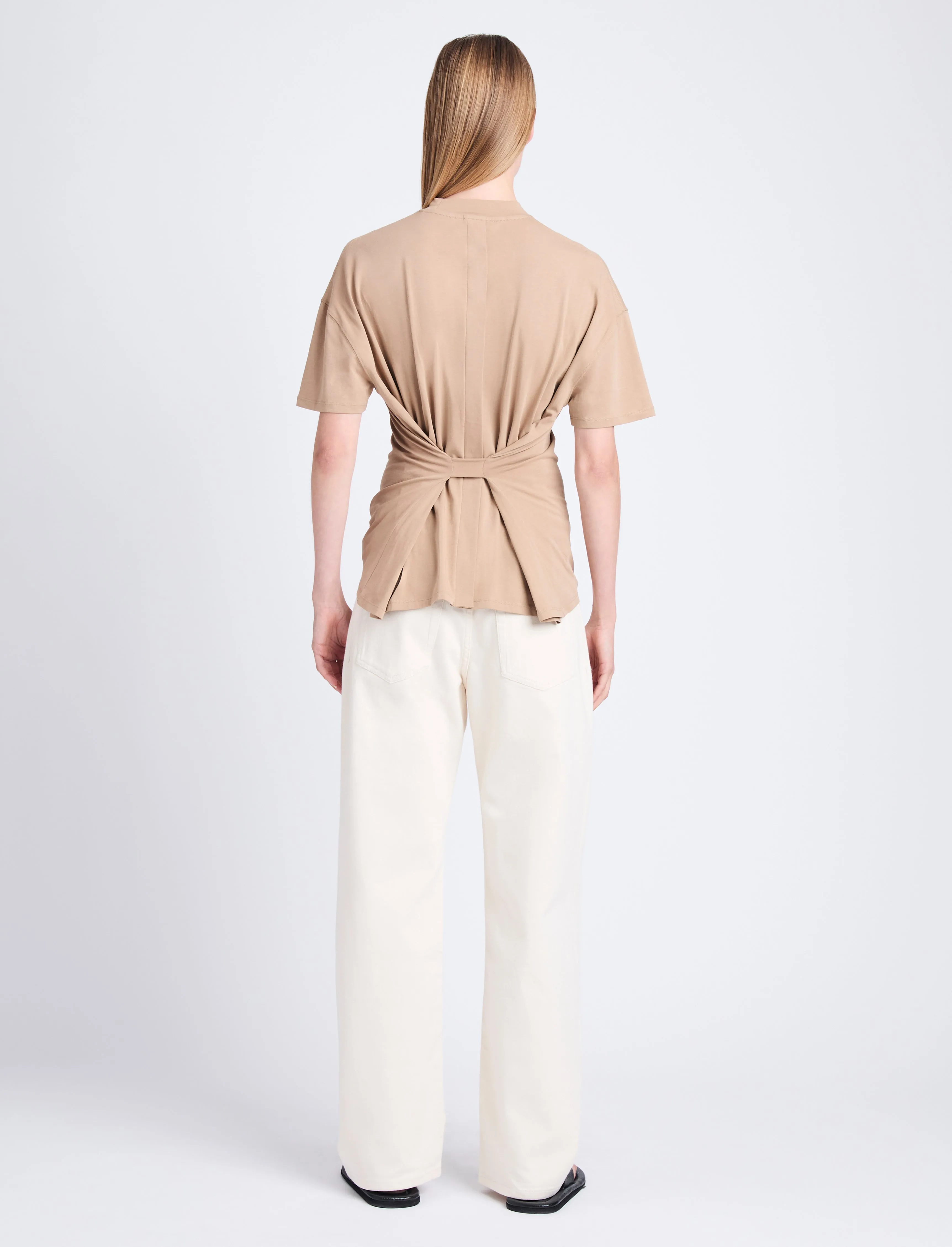 Mira T-Shirt in Jersey sold by Proenza Schouler product image thumbnail 5