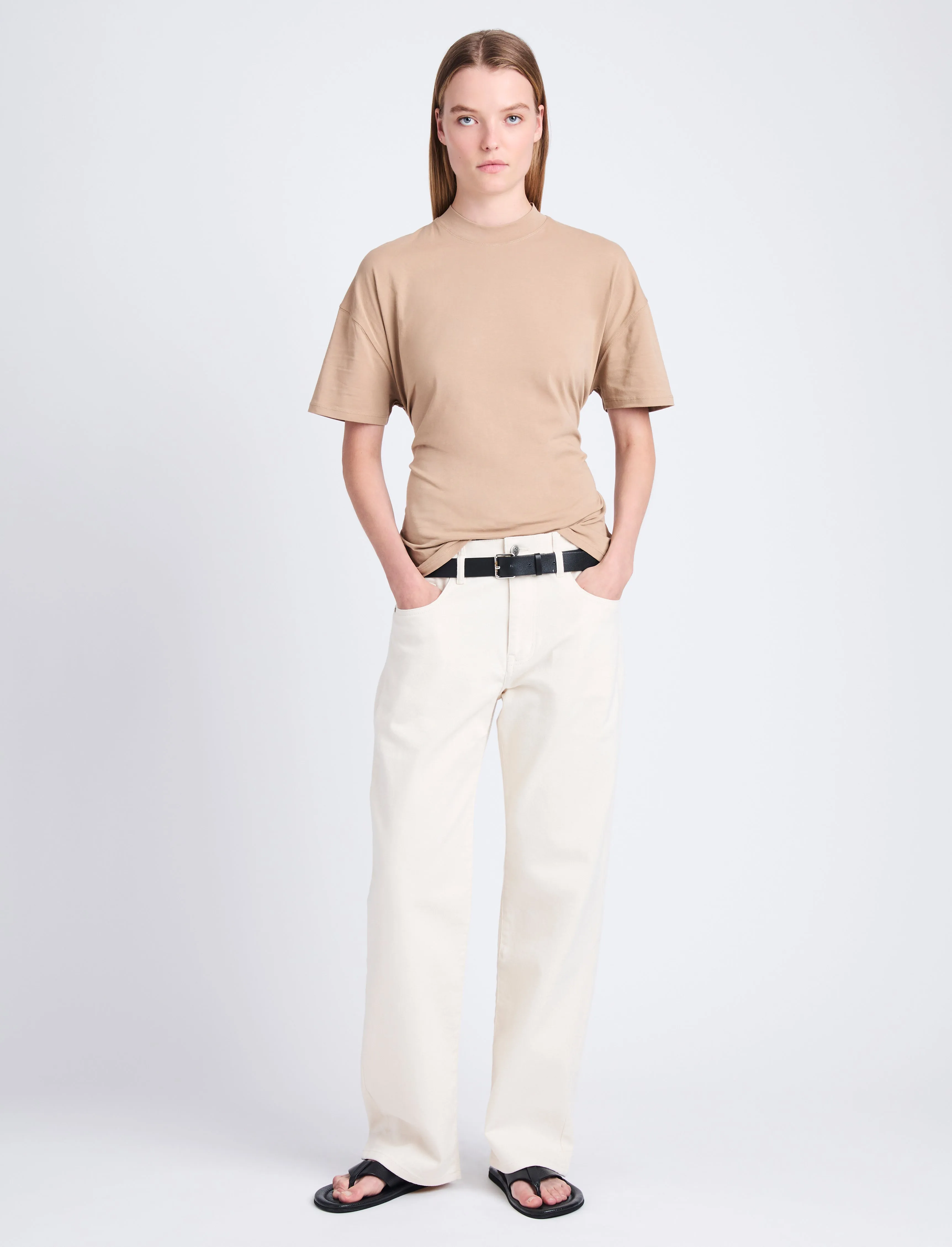 Mira T-Shirt in Jersey sold by Proenza Schouler product image thumbnail 3