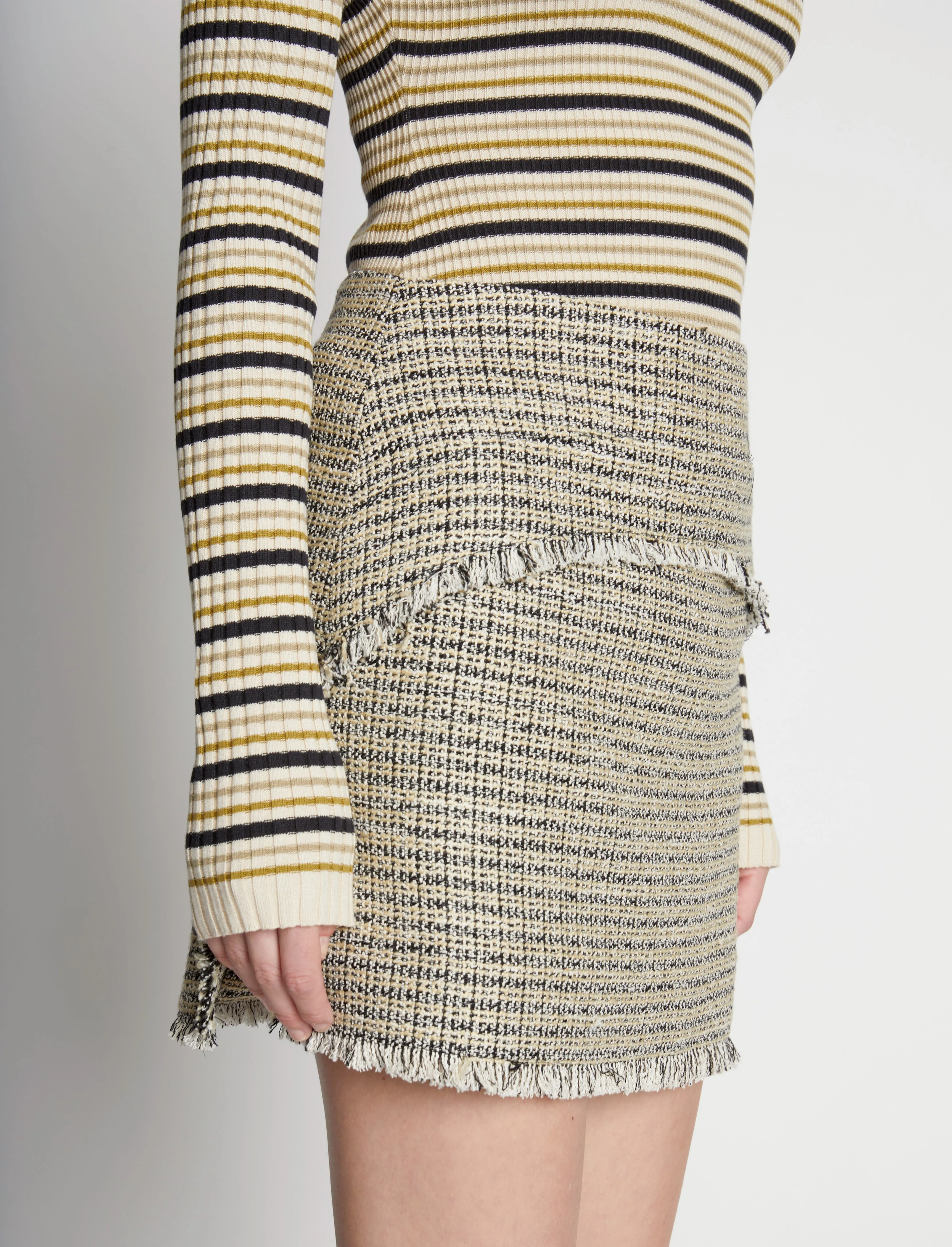 Tweed Mini Skirt sold by Proenza Schouler product image thumbnail 5
