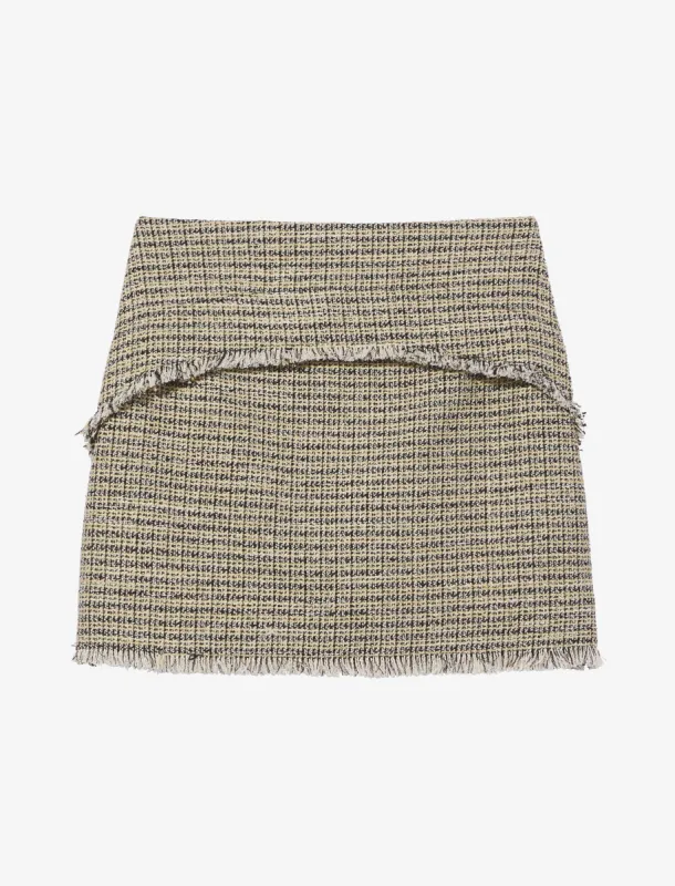 Tweed Mini Skirt made by Proenza Schouler