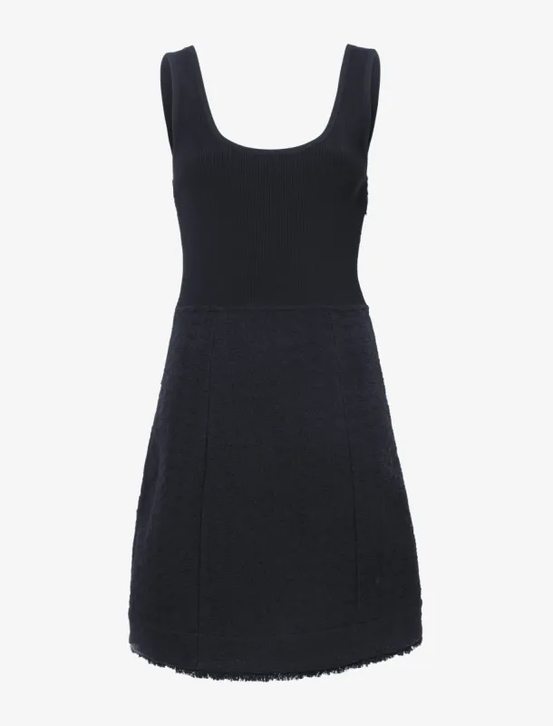 Luna Dress in Tweed made by Proenza Schouler