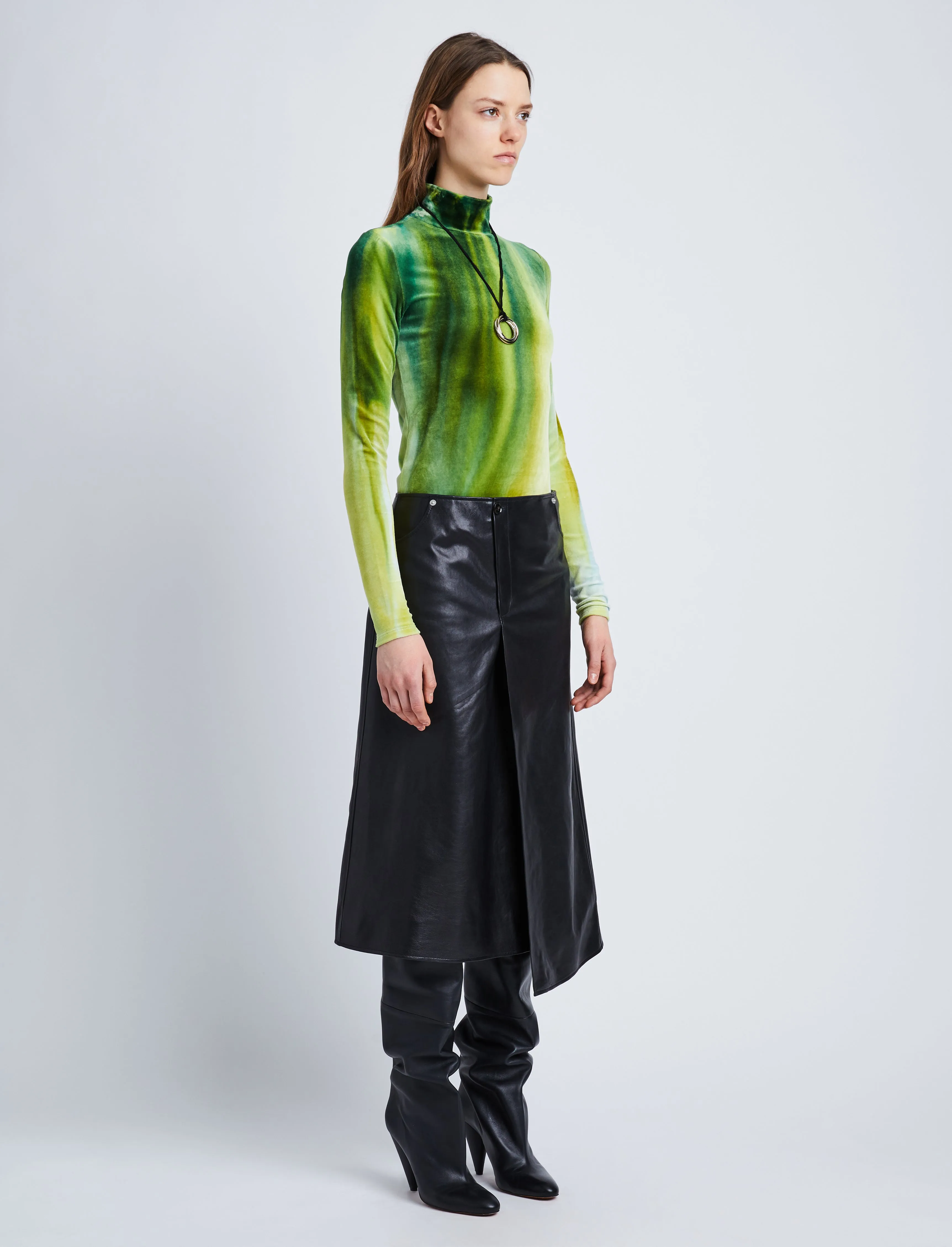 Ice Dyed Velvet Top sold by Proenza Schouler product image thumbnail 4