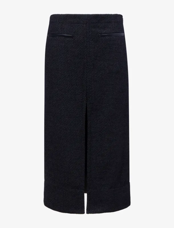 Kingsley Skirt in Soft Twill Coating sold by Proenza Schouler
