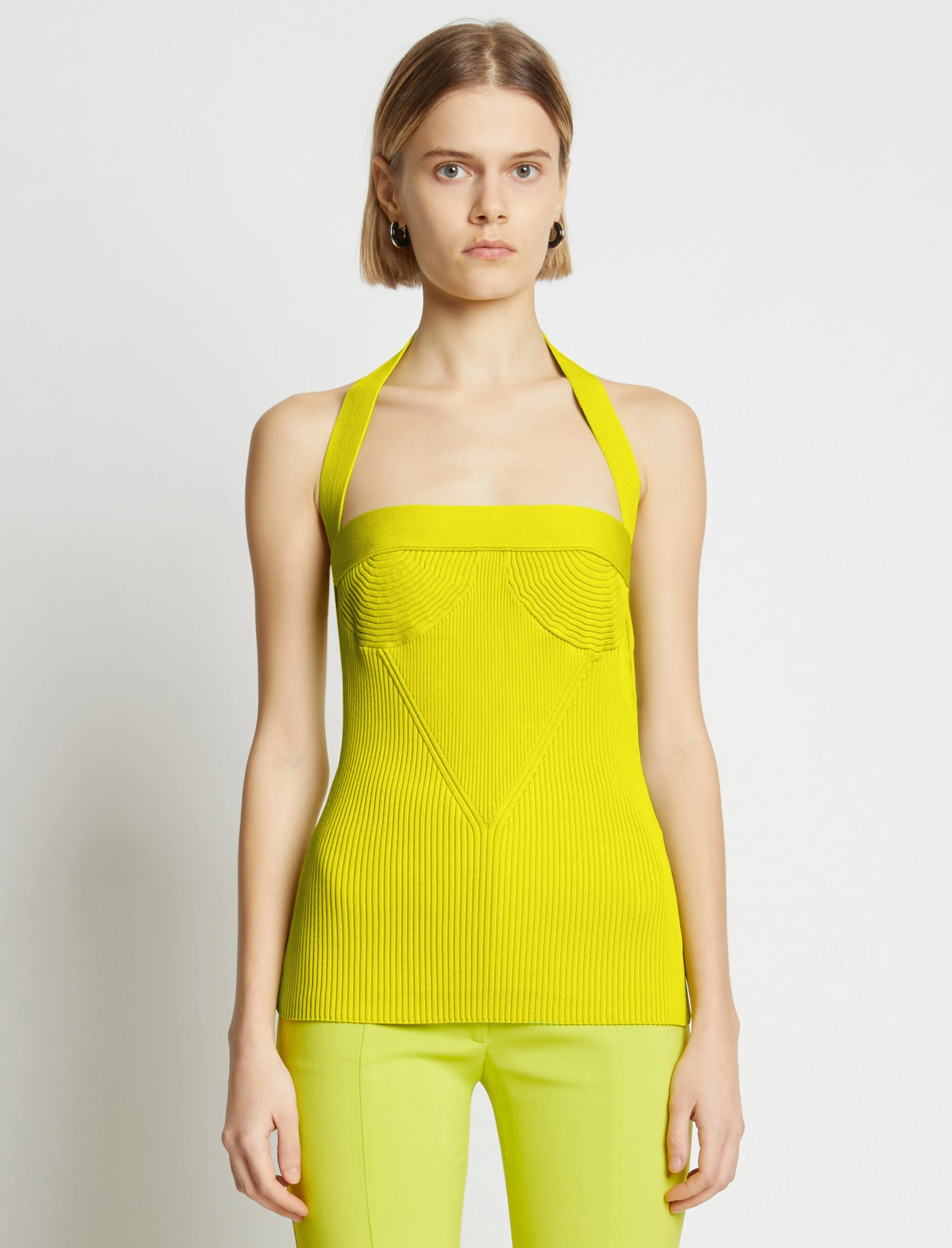 Viscose Knit Halter Top sold by Proenza Schouler product image thumbnail 2