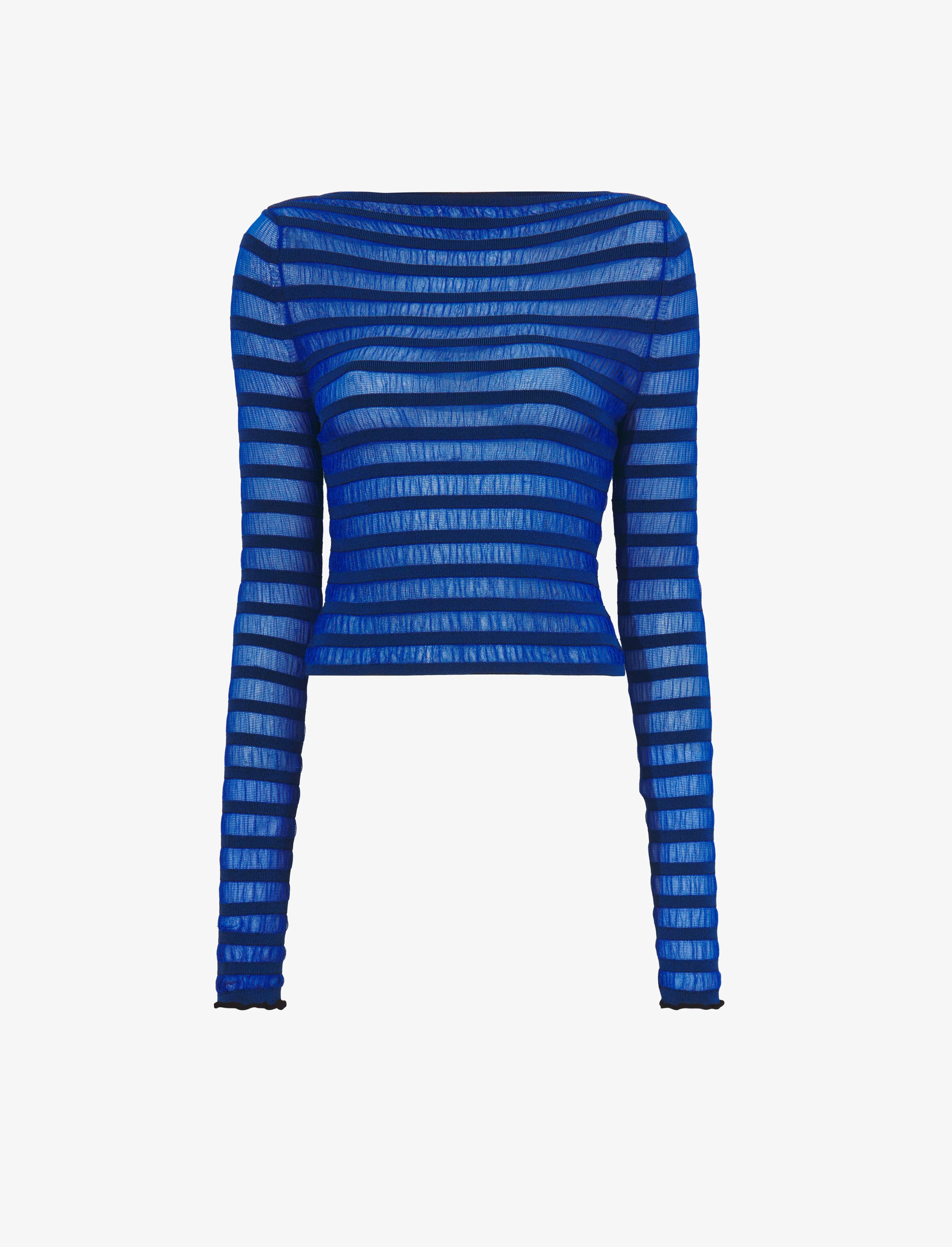 Sheer Stripe Sweater sold by Proenza Schouler