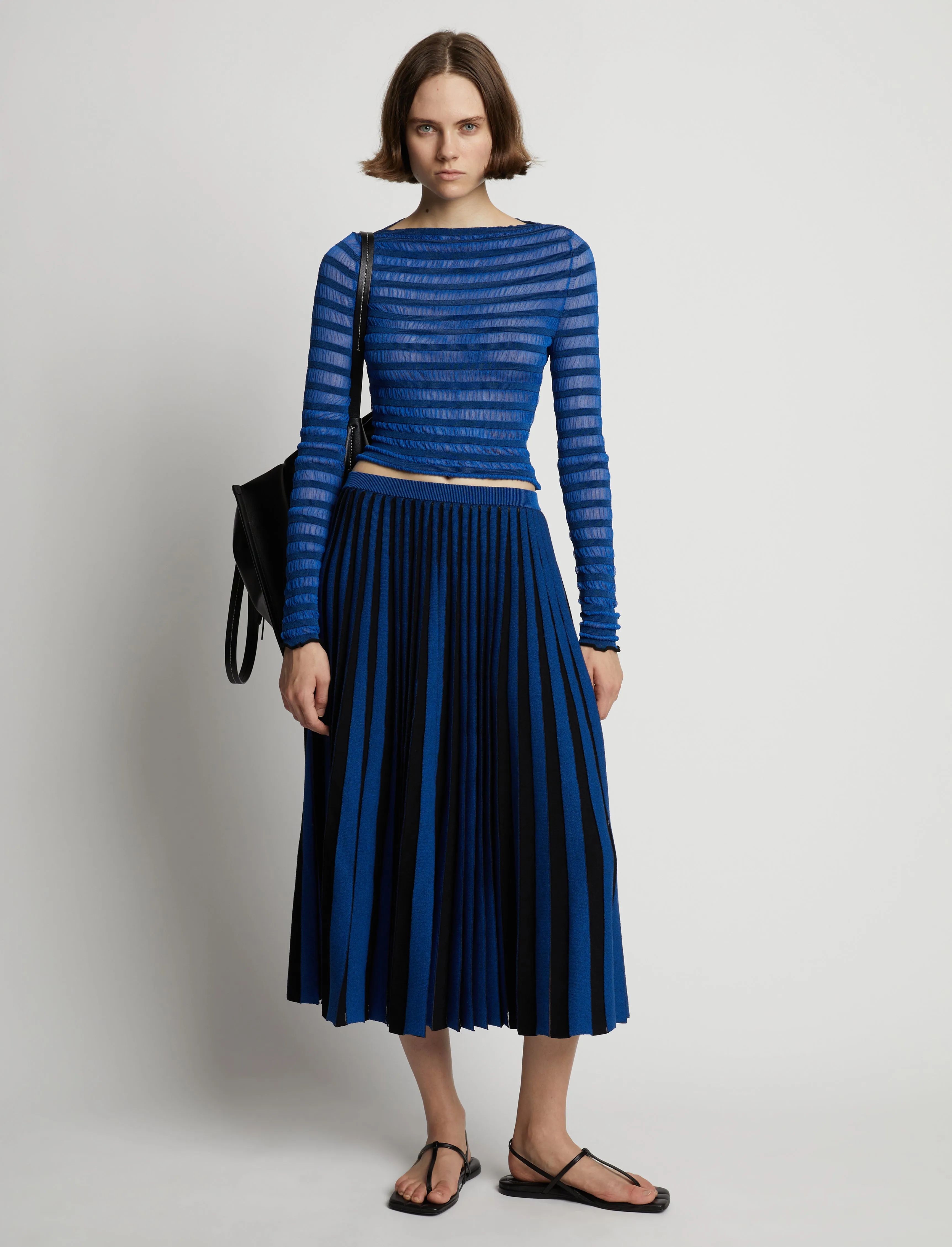 Sheer Stripe Sweater sold by Proenza Schouler product image thumbnail 3