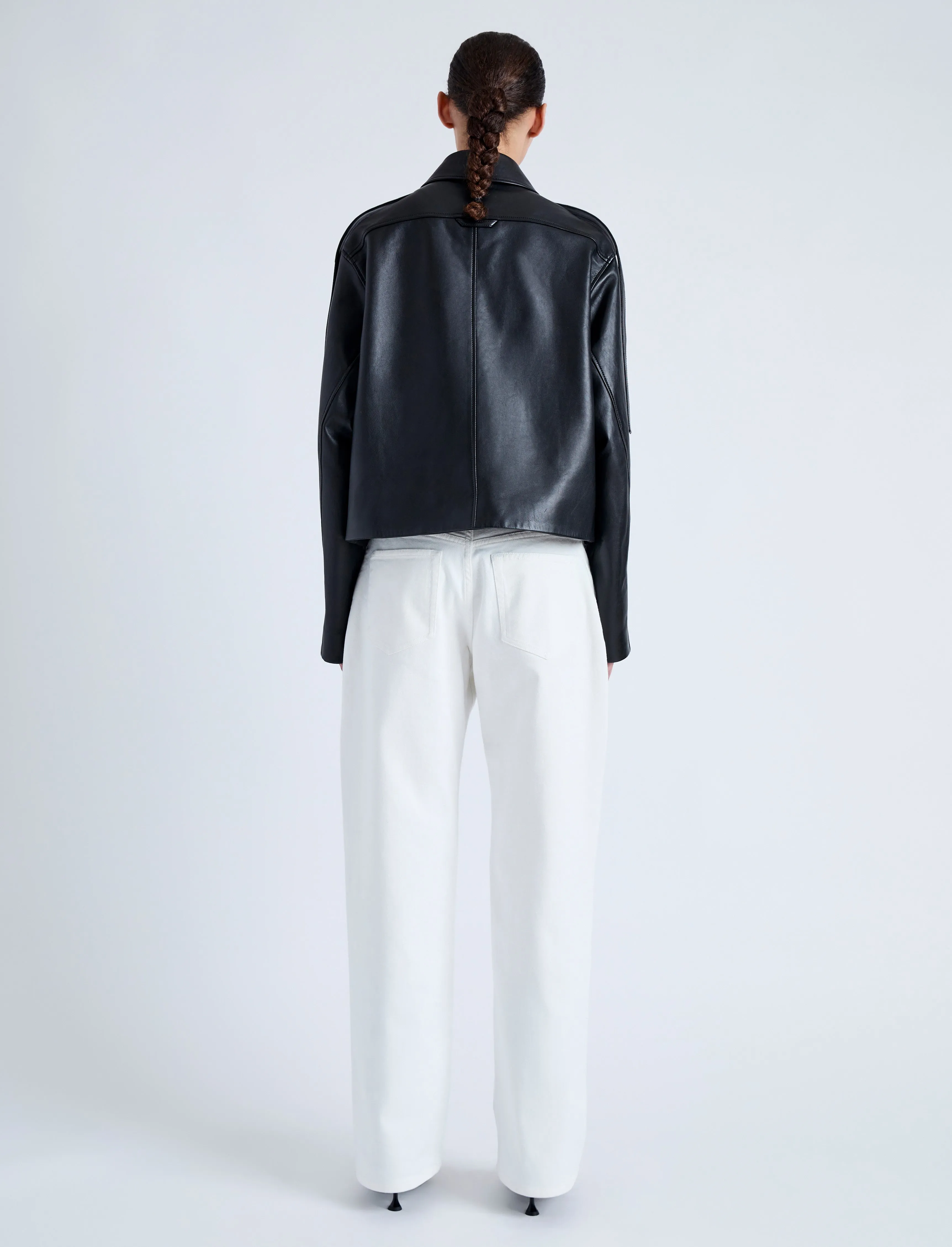 Dylan Jacket in Glossy Leather sold by Proenza Schouler product image thumbnail 5