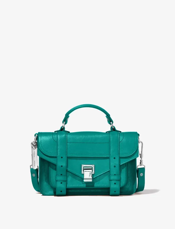 PS1 Tiny Bag - TURQUOISE sold by Proenza Schouler
