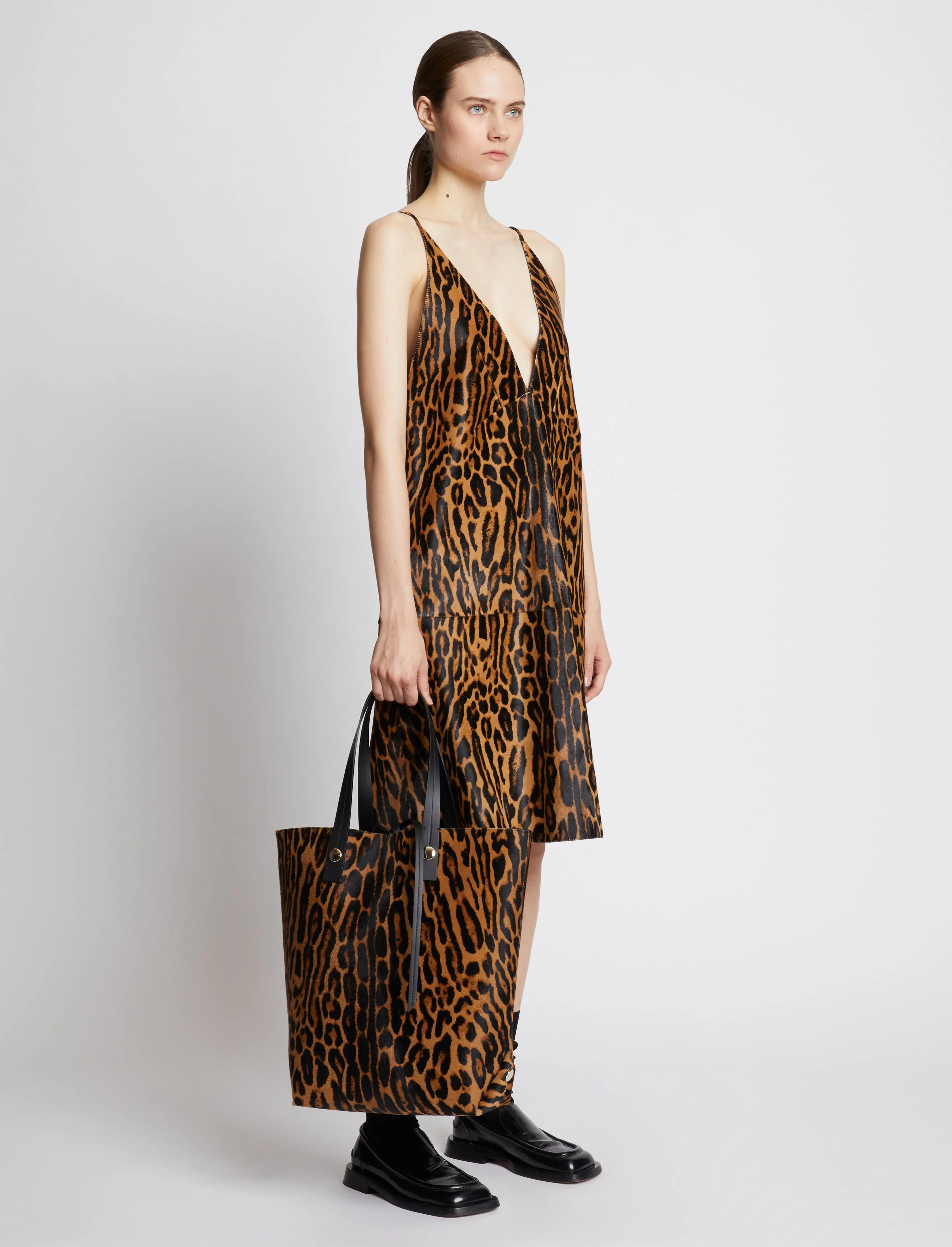Leopard Printed Haircalf North South Tote sold by Proenza Schouler product image thumbnail 2