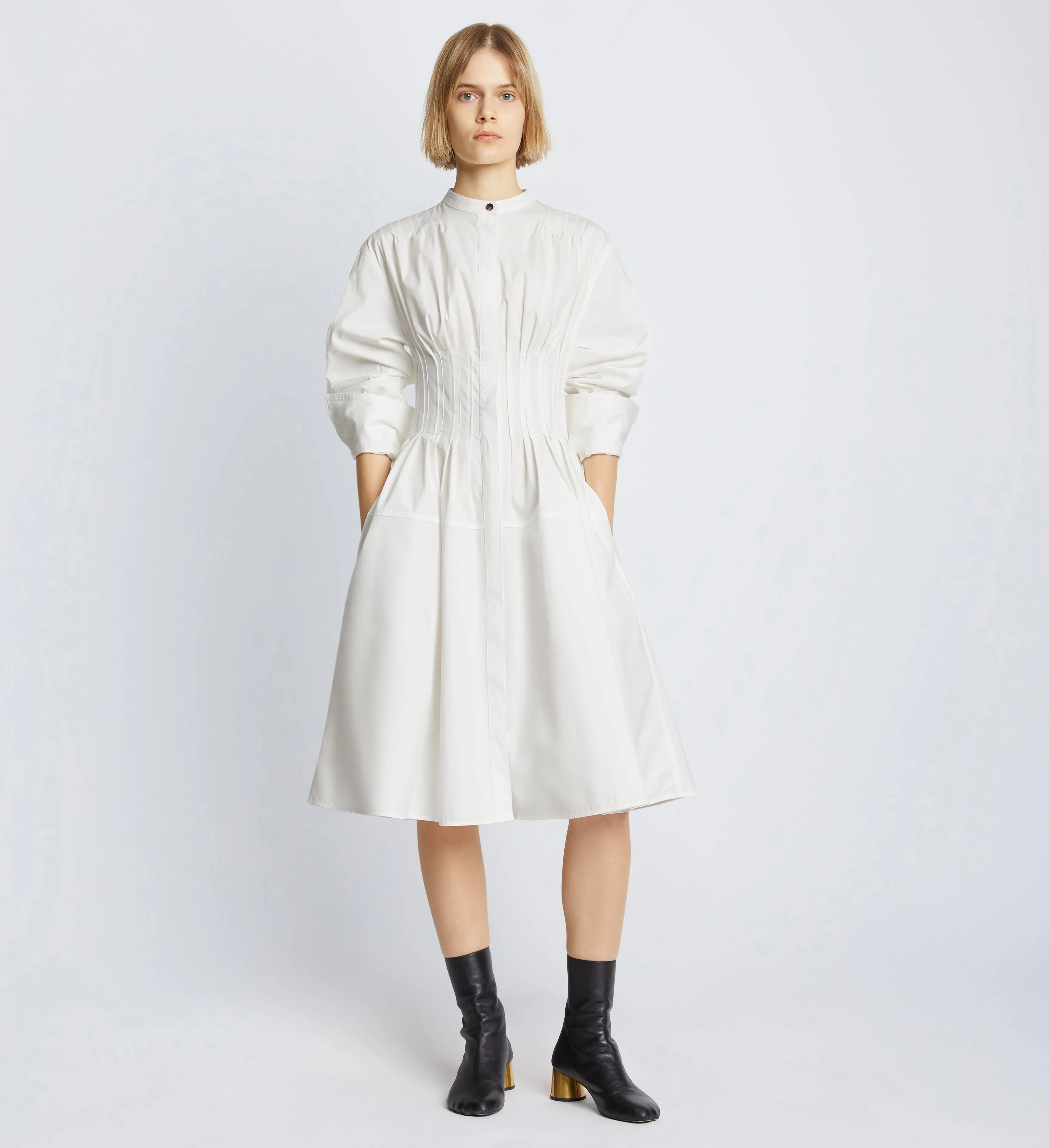 Eco Poplin Shirt Dress sold by Proenza Schouler product image thumbnail 2