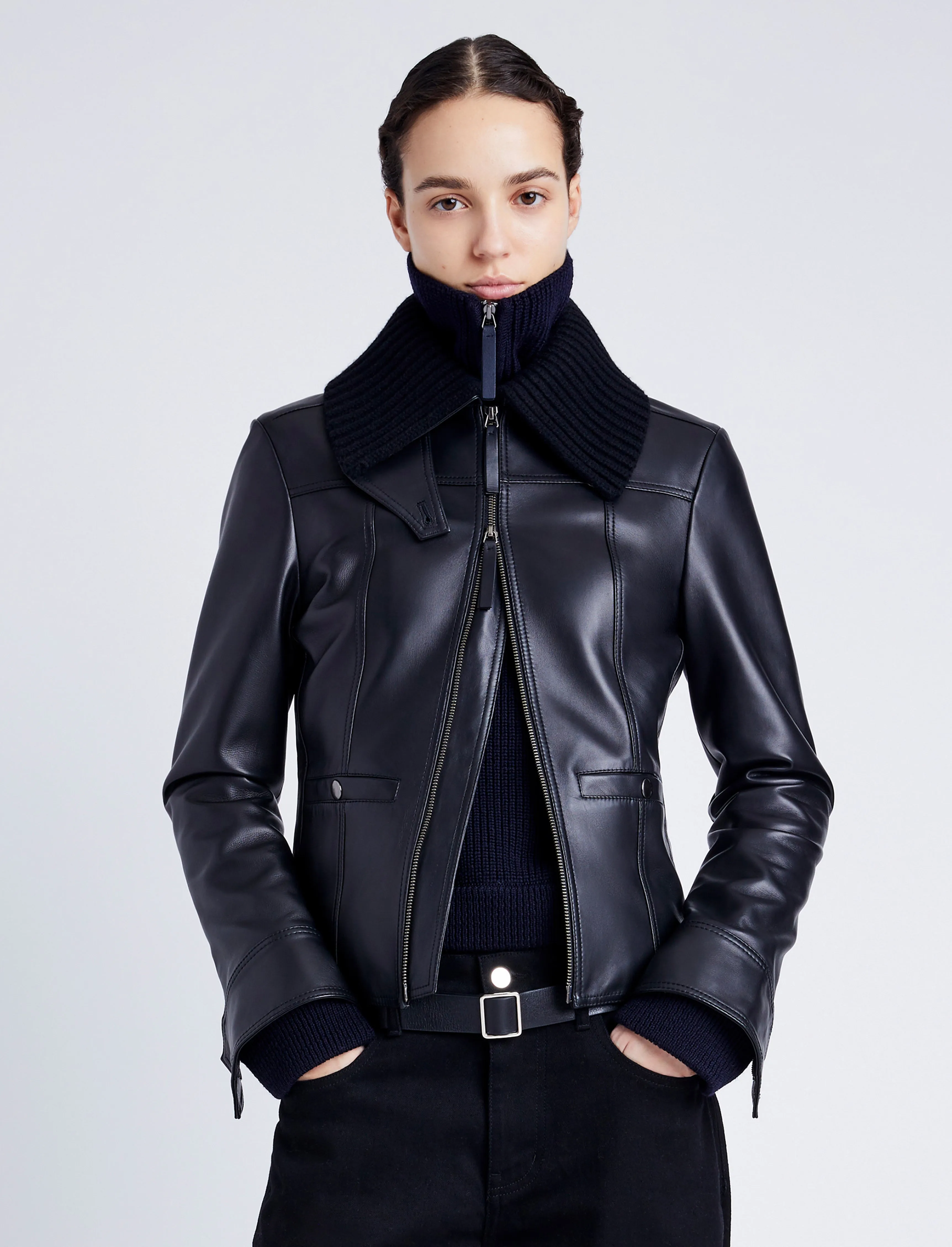 Vaughn Jacket in Leather sold by Proenza Schouler product image thumbnail 2