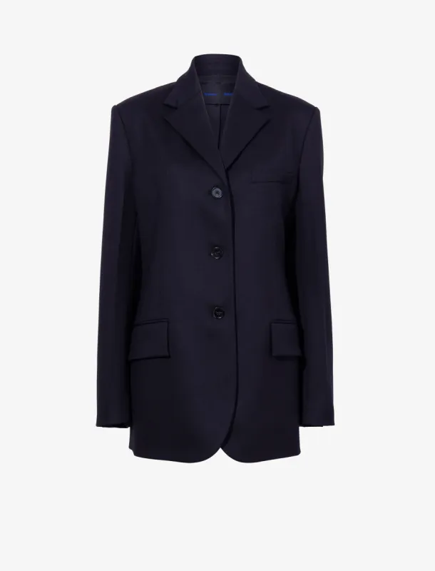 Archer Jacket in Wool Twill Suiting sold by Proenza Schouler