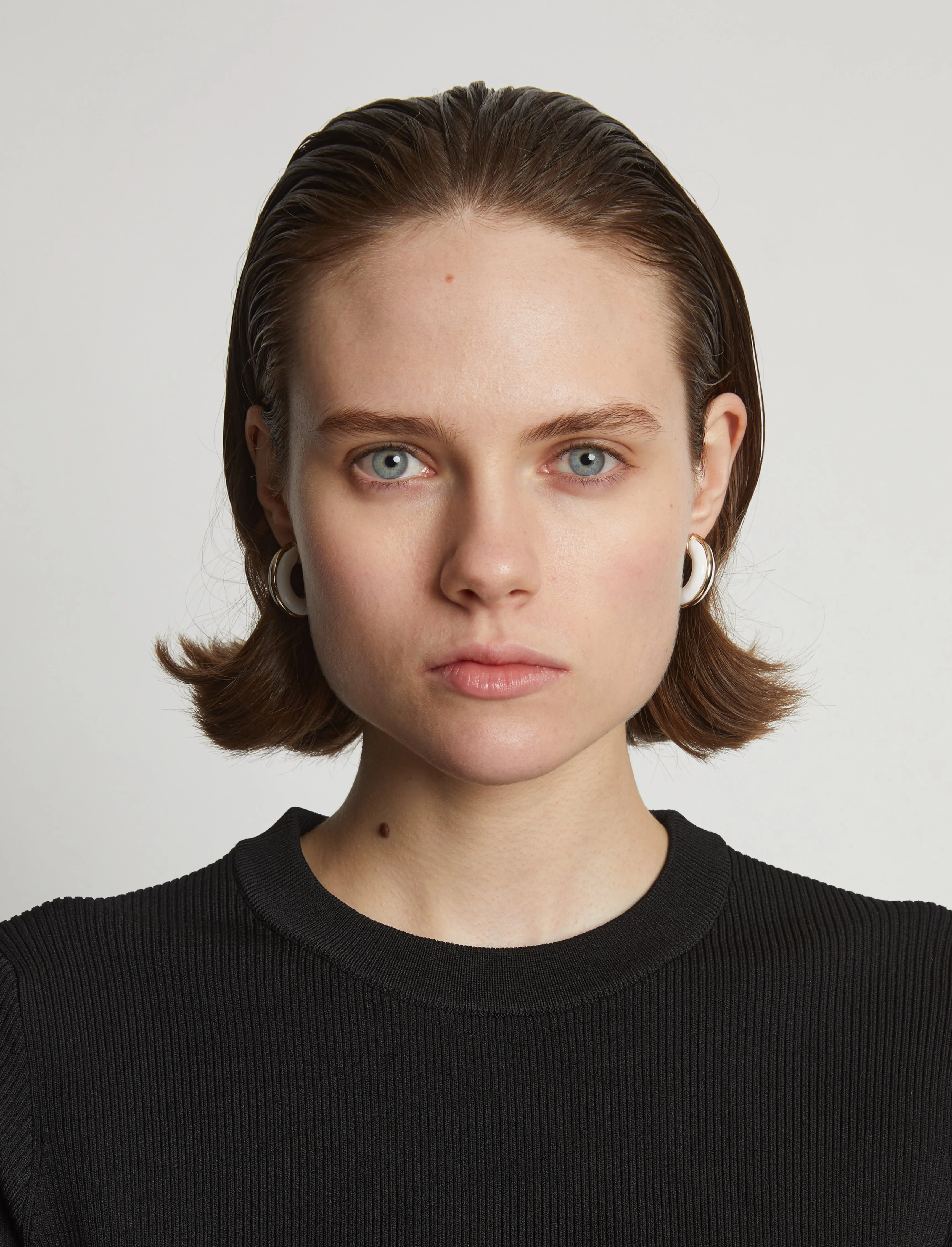 Mini Hoop Earrings sold by Proenza Schouler product image thumbnail 4