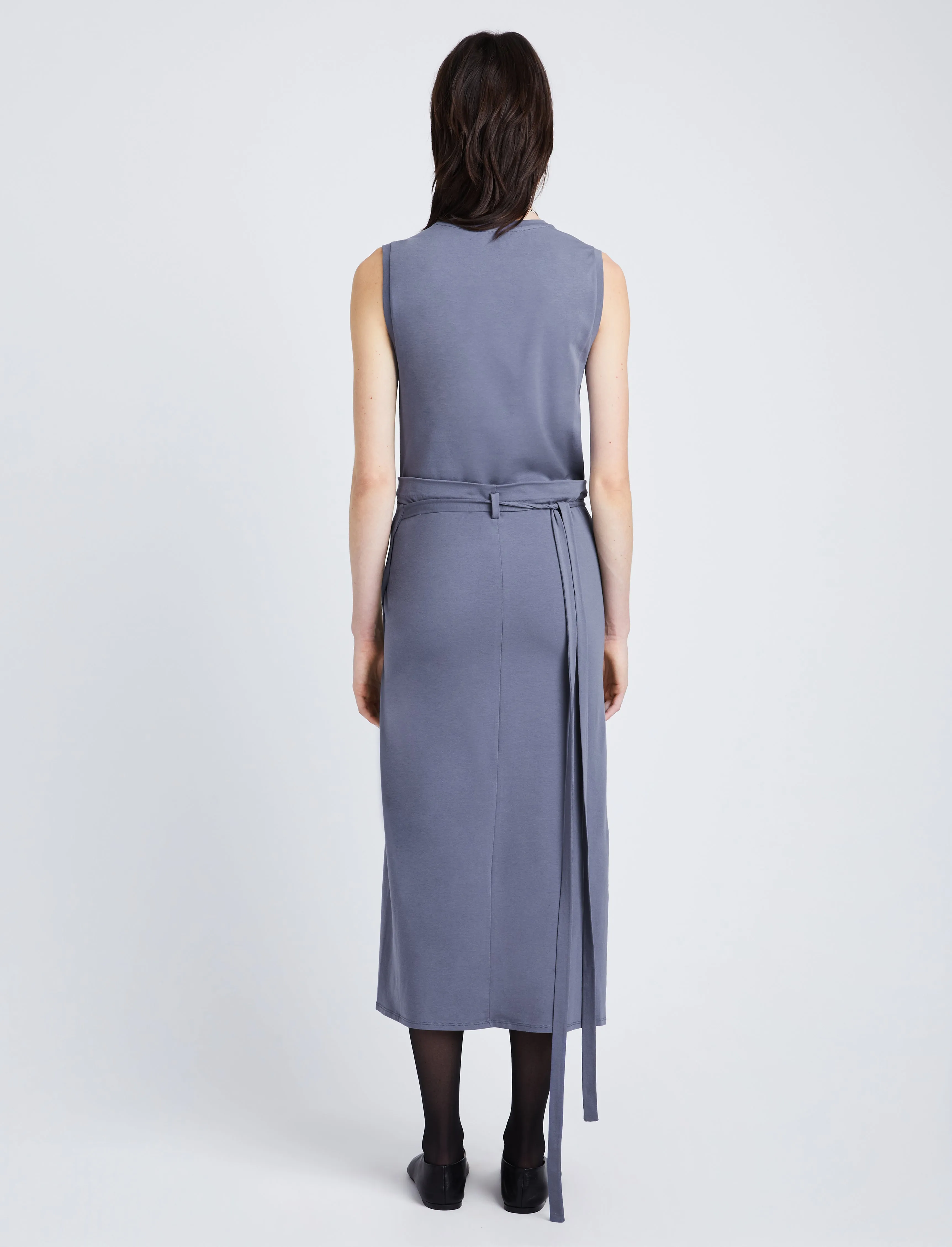 T-Shirt Wrap Dress sold by Proenza Schouler product image thumbnail 4