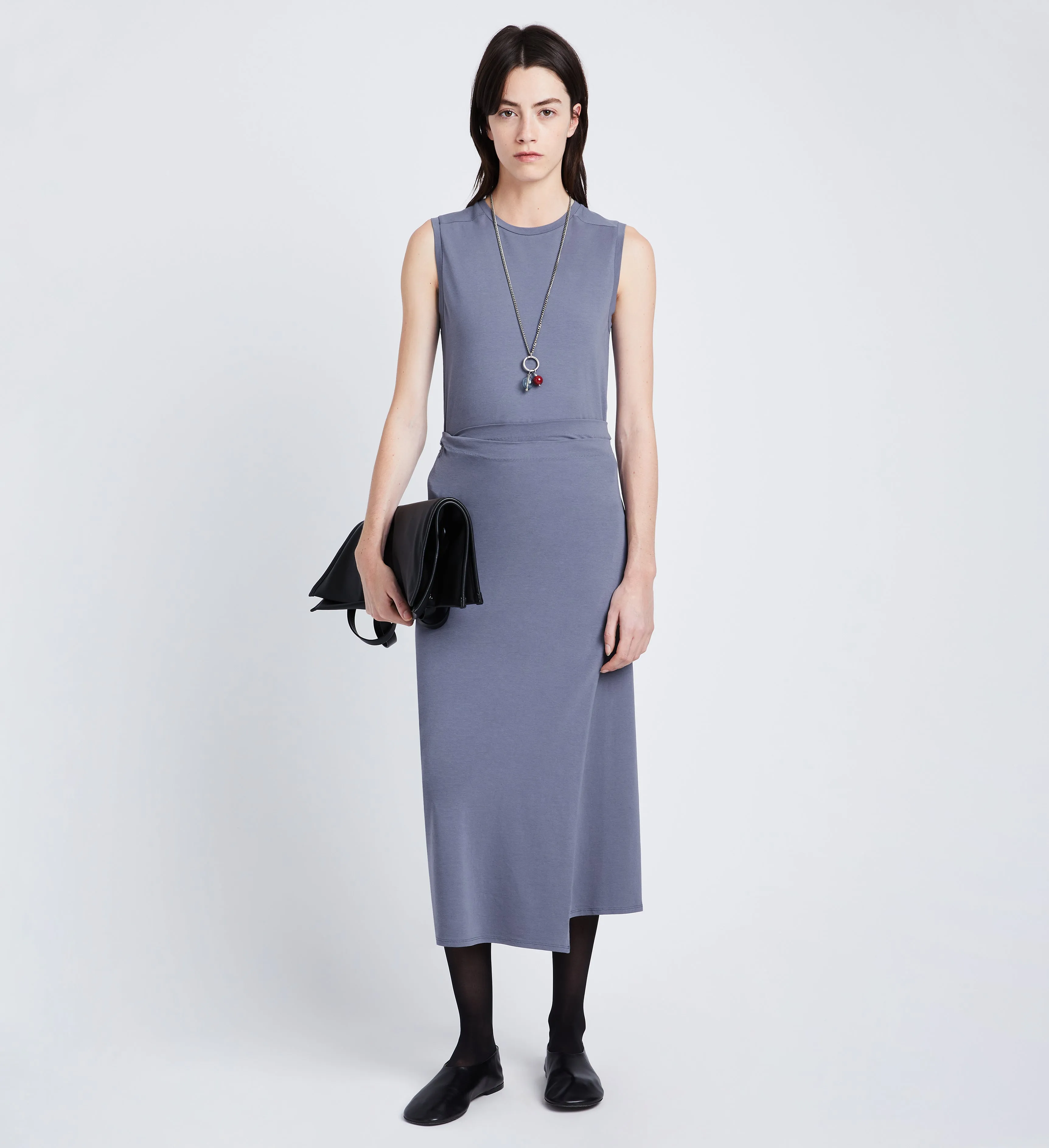 T-Shirt Wrap Dress sold by Proenza Schouler product image thumbnail 2