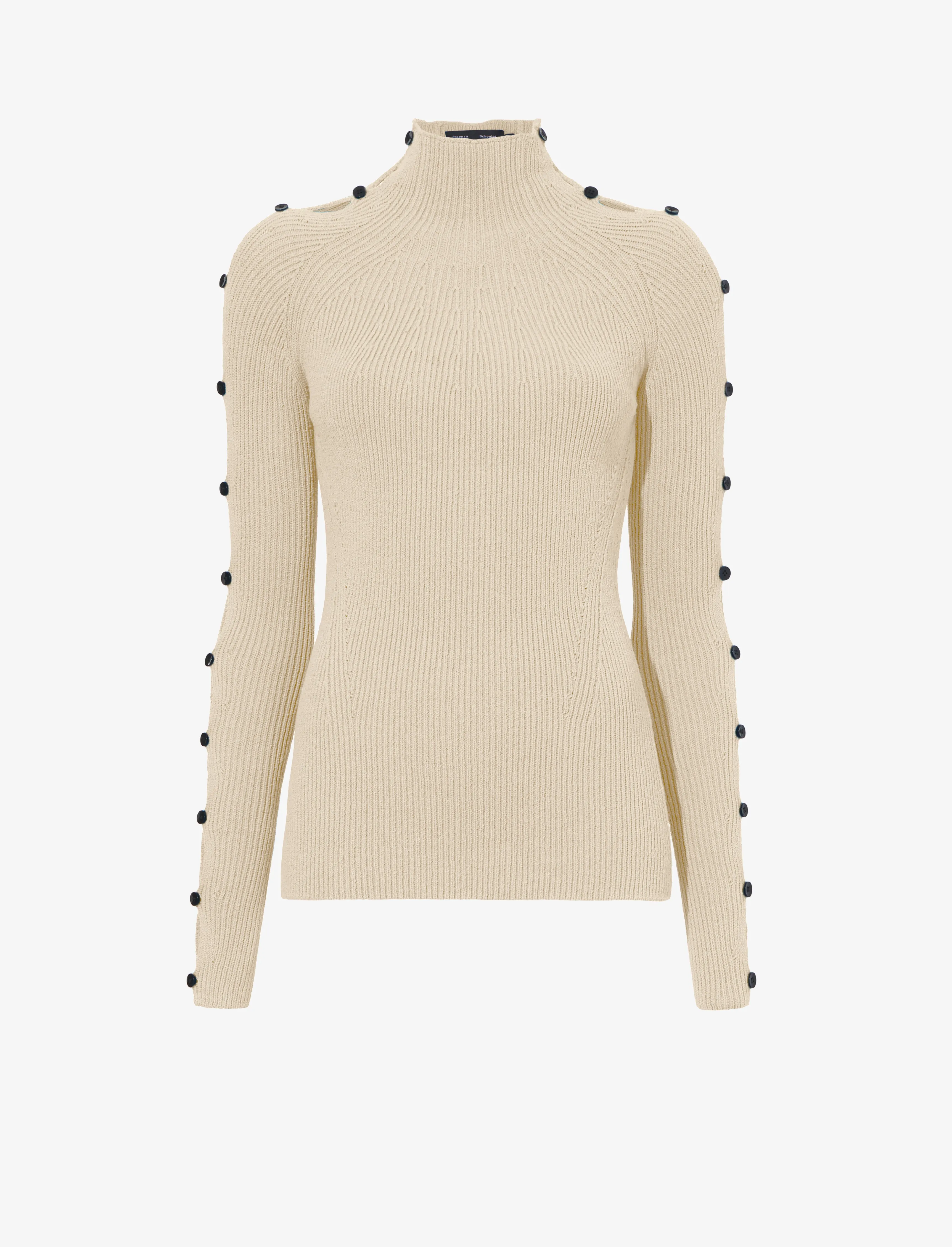 Cotton Rib Turtleneck Sweater sold by Proenza Schouler