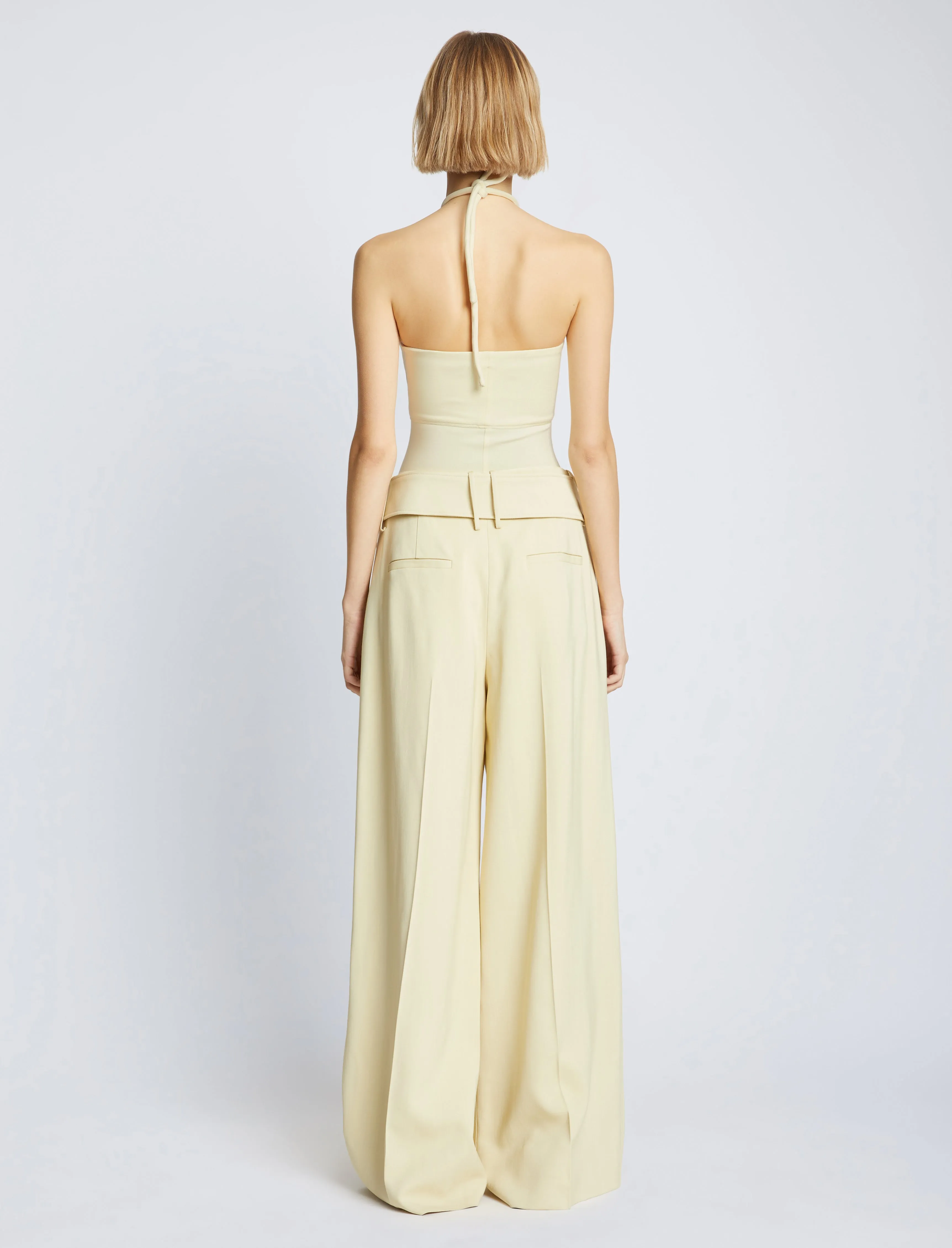 Compact Jersey Ruched Bodysuit sold by Proenza Schouler product image thumbnail 5