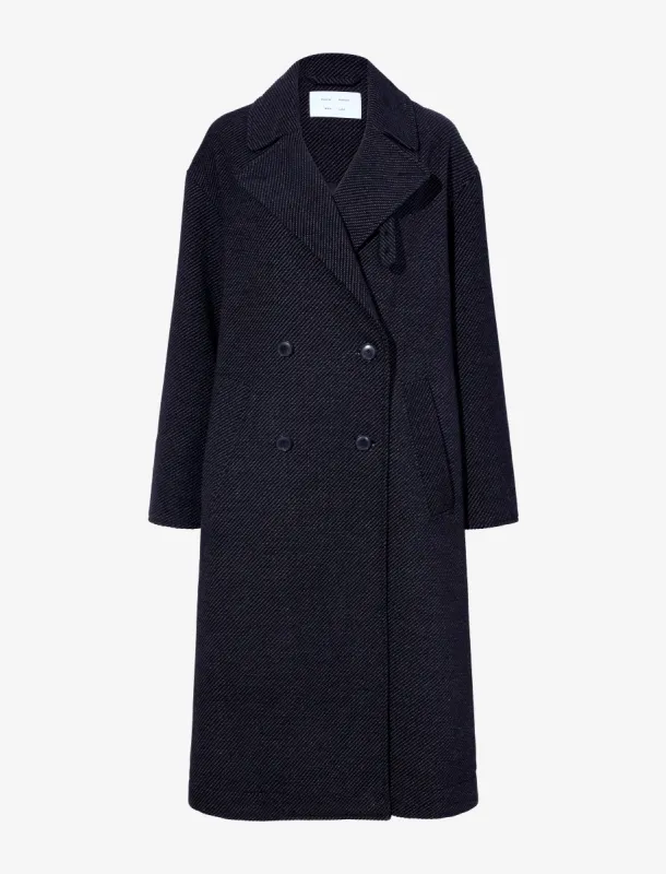 Ronan Coat in Soft Twill Coating sold by Proenza Schouler