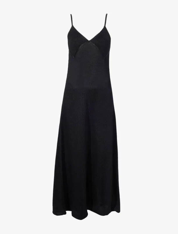 Bella Dress in Lacquered Viscose sold by Proenza Schouler