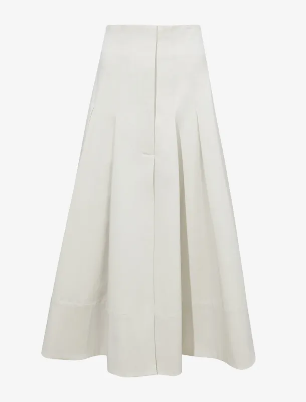 Moore Skirt in Organic Cotton Twill made by Proenza Schouler