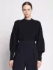 Eco Cashmere Balloon Sleeve Sweater sold by Proenza Schouler