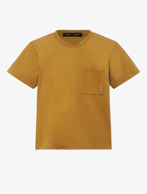Kira T-Shirt in Eco Cotton Jersey sold by Proenza Schouler