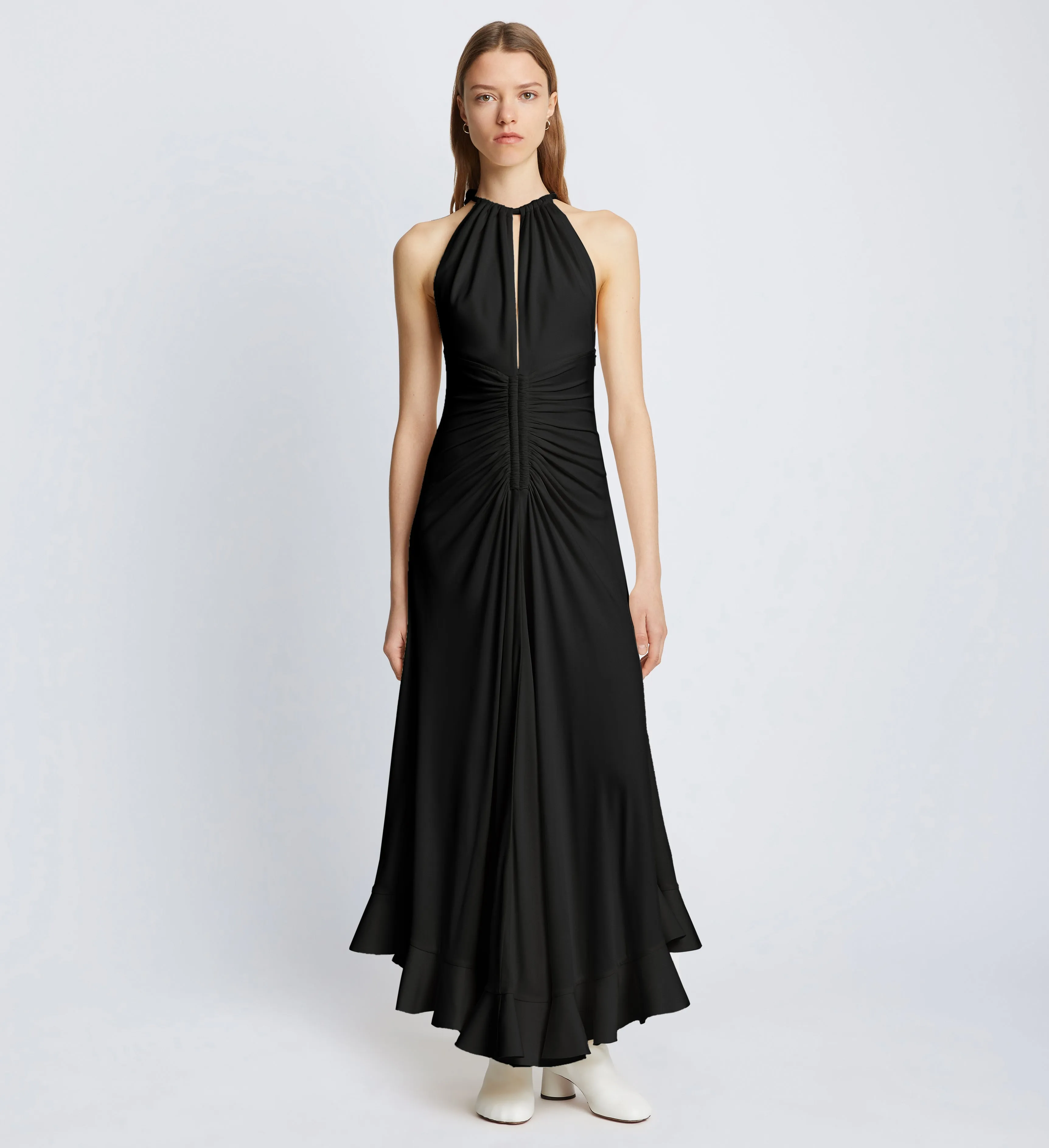 Crepe Jersey Ruched Dress sold by Proenza Schouler product image thumbnail 2