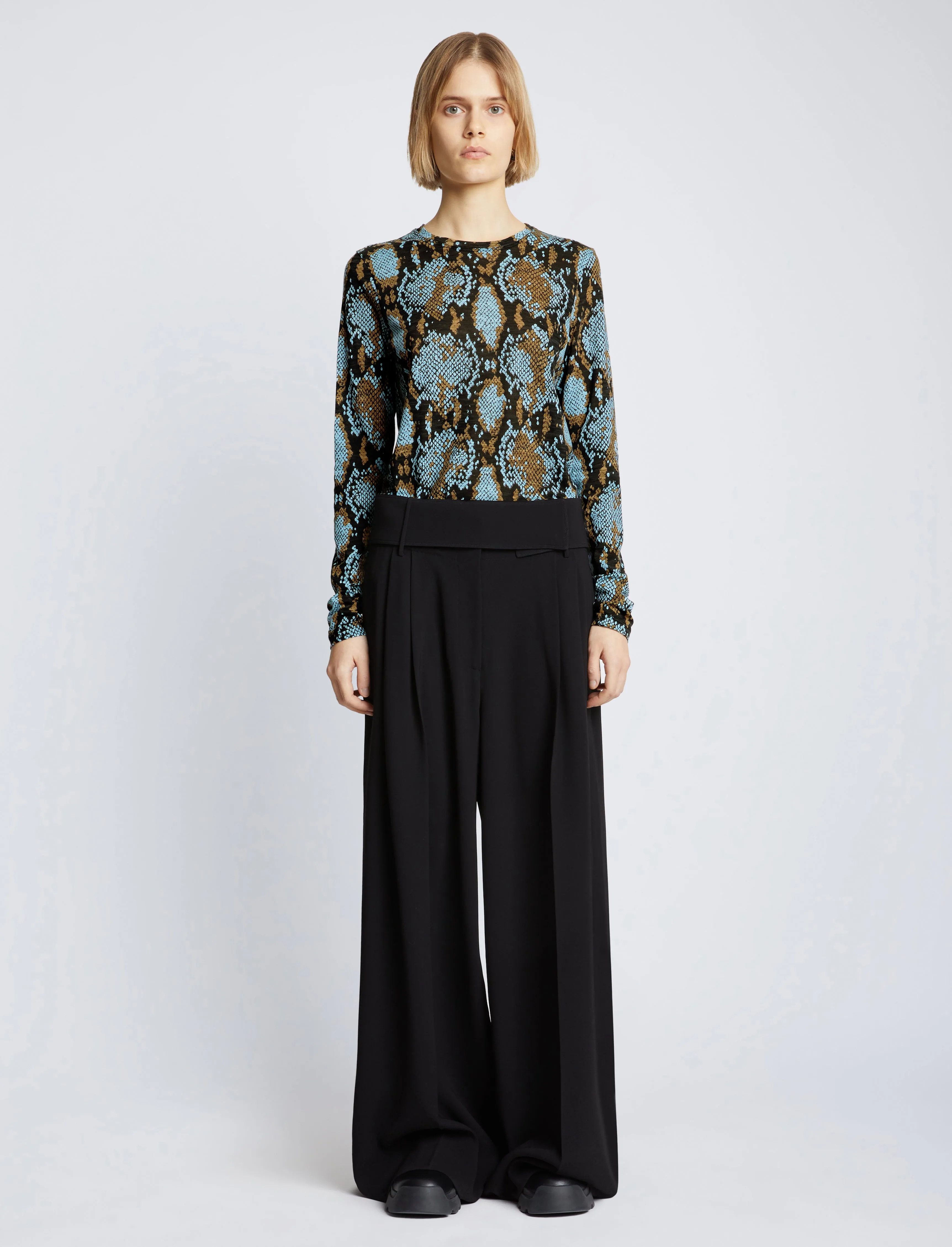 Printed Snake T-Shirt sold by Proenza Schouler product image thumbnail 3