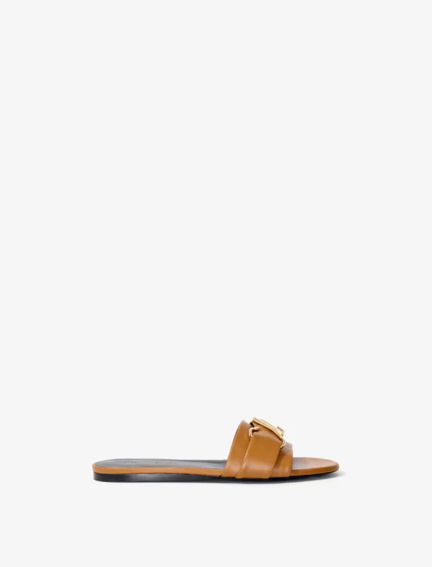 Monogram Slide Sandals sold by Proenza Schouler