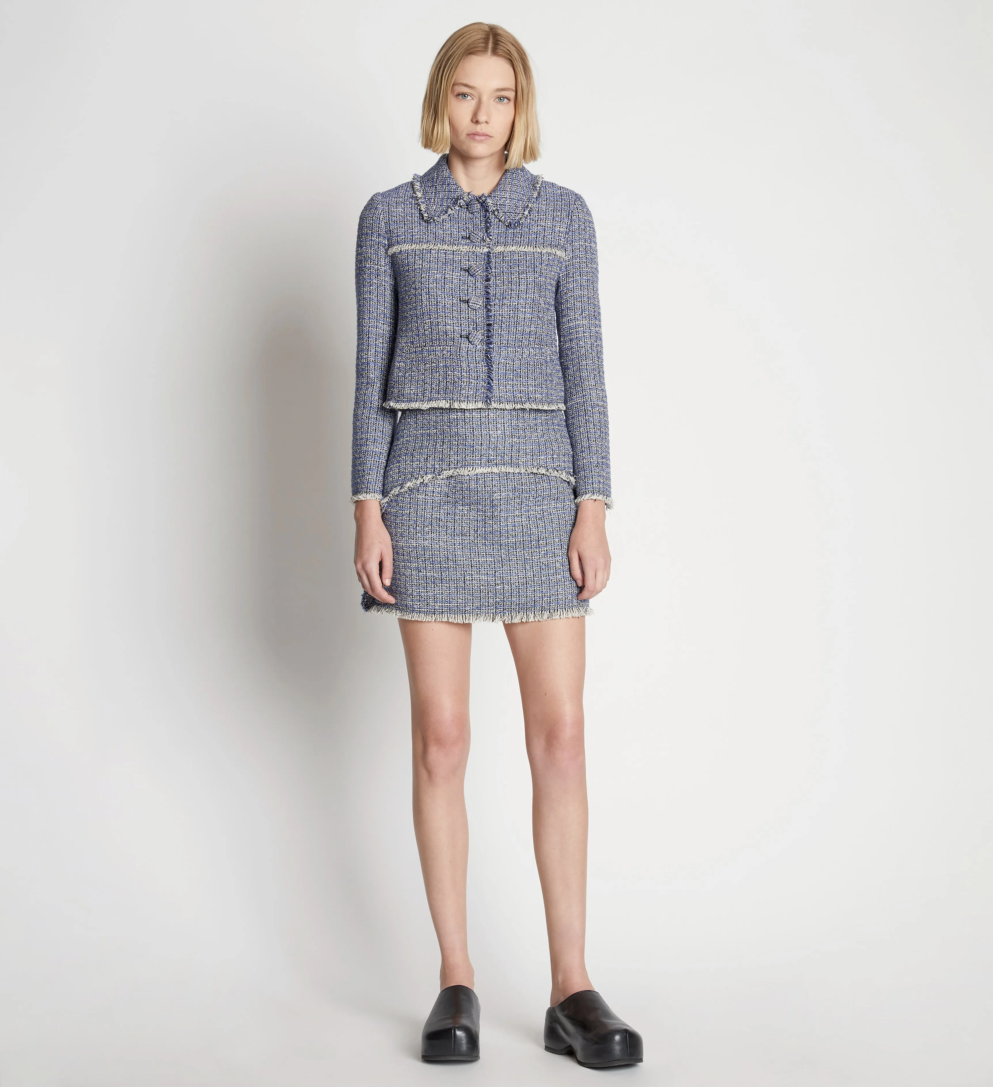 Tweed Mini Skirt sold by Proenza Schouler product image thumbnail 2