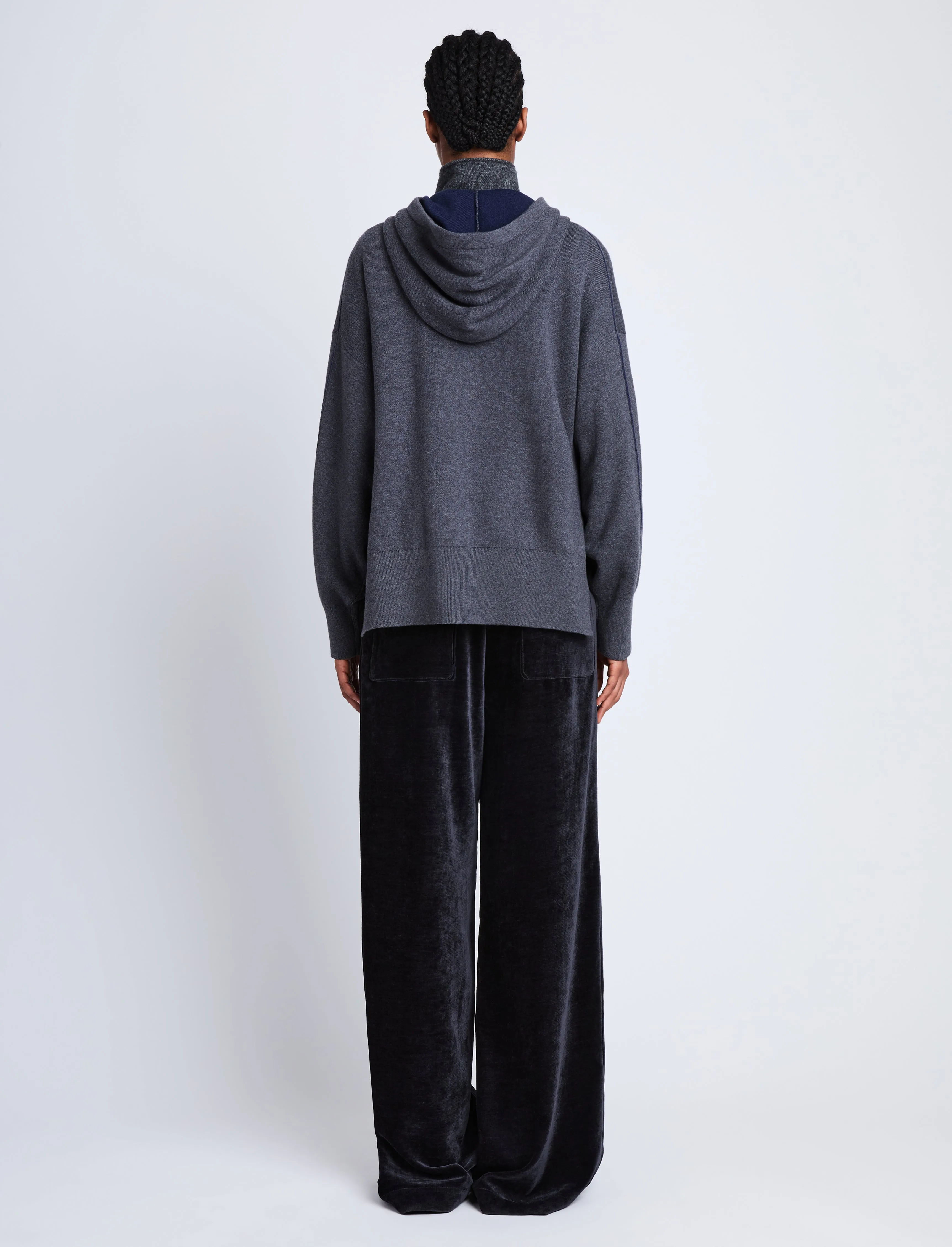 Cleo Sweatshirt in Cotton Cashmere sold by Proenza Schouler product image thumbnail 5