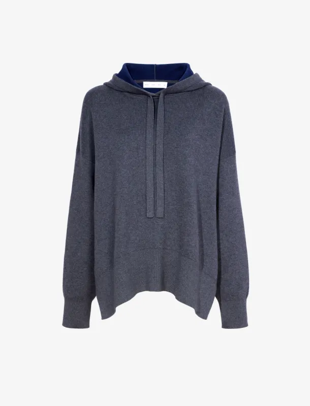 【2plan】Raise Boucle Knit Hood No.0290 mesh hood knit zip-up (4color) - HOLY IN CODE | 60
