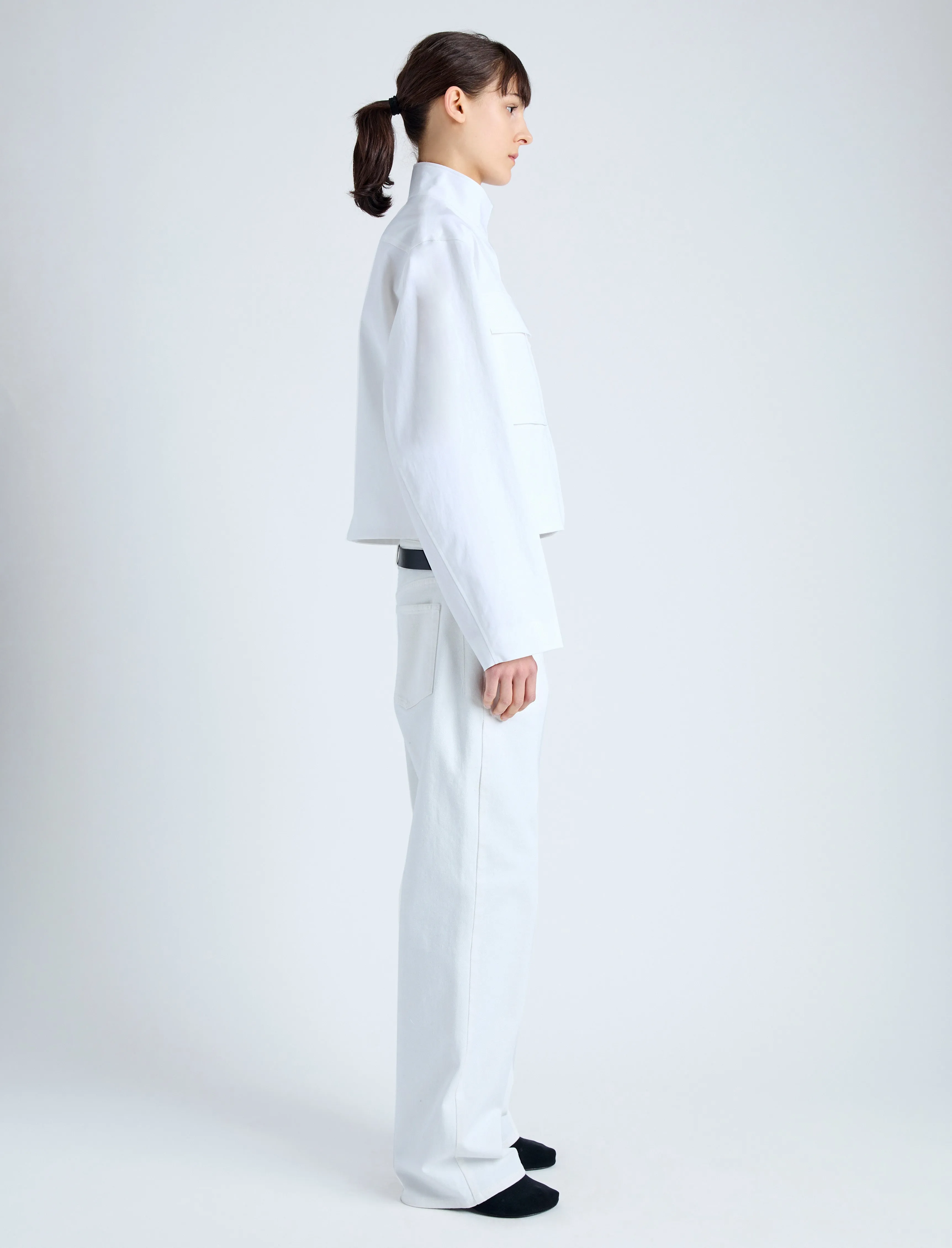 Dylan Jacket in Organic Cotton Twill sold by Proenza Schouler product image thumbnail 4